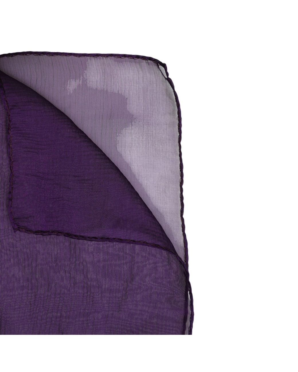 Dolce & Gabbana Purple Silk Rectangle Wrap Shawl Scarf