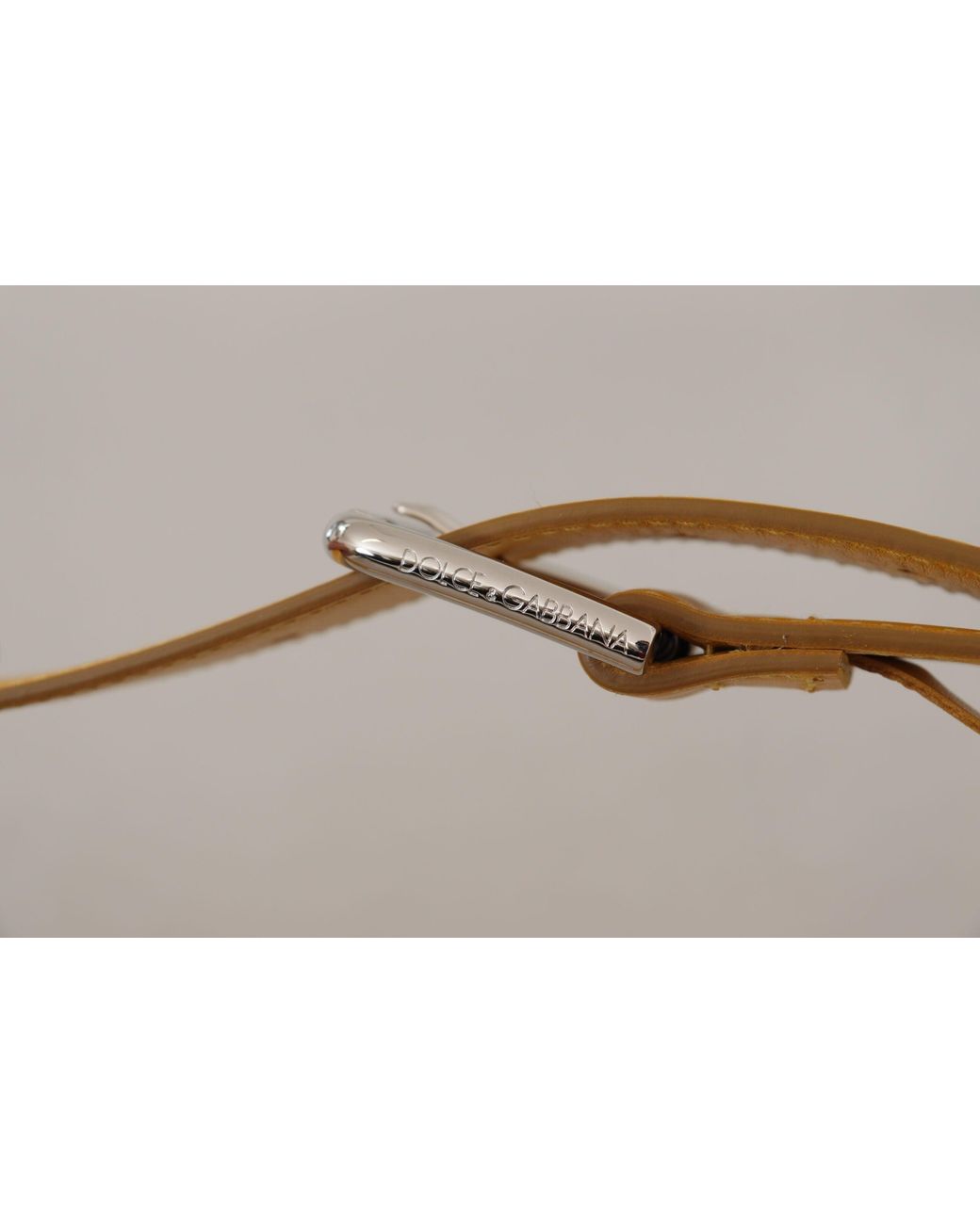 Dolce & Gabbana Black Elegant Leather Belt