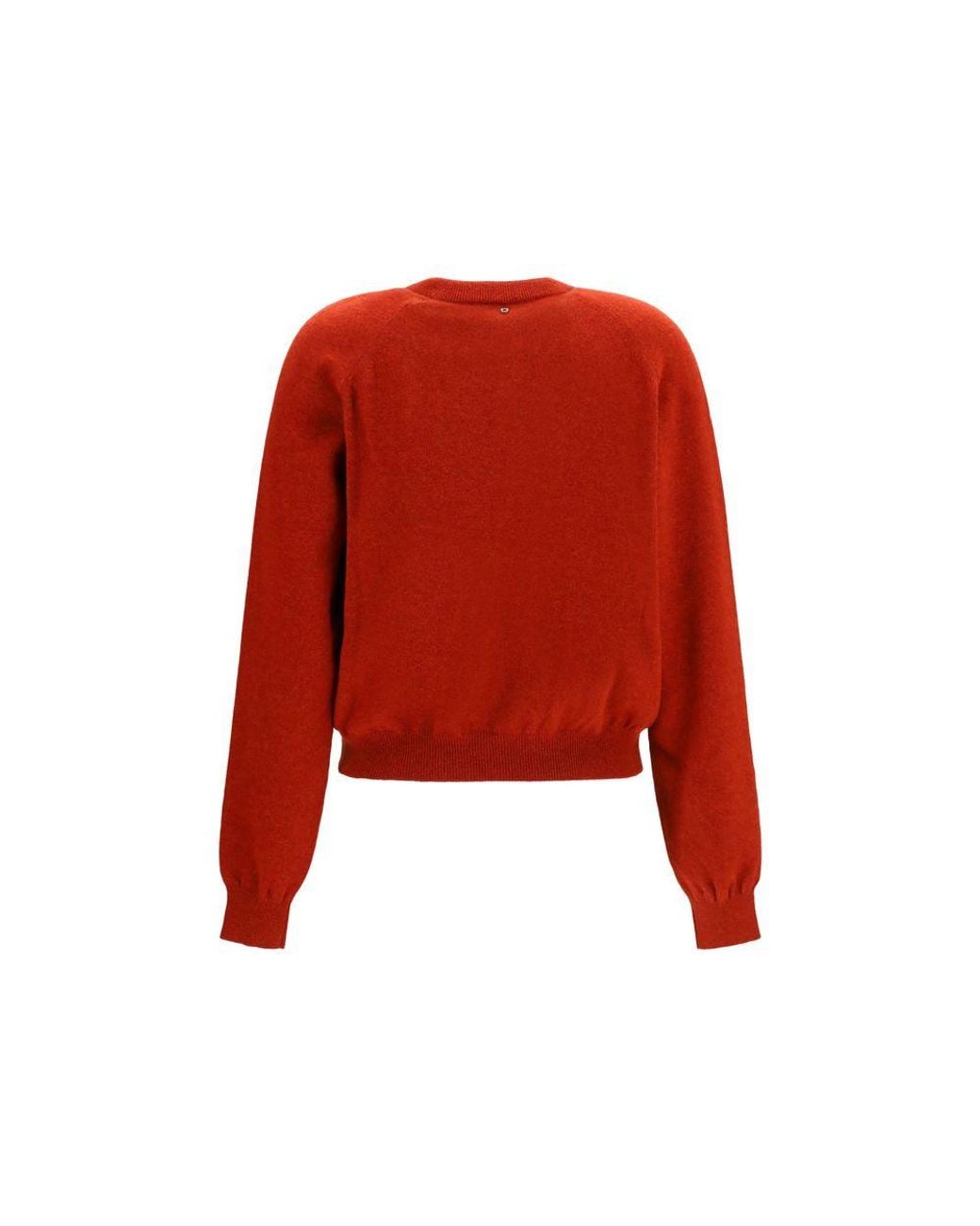 Ferragamo Red Wool Oves Aries Sweatshirt