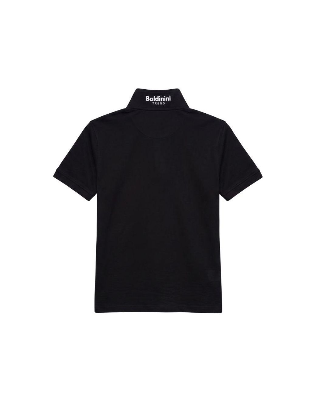 Baldinini Black Cotton Men Polo for men