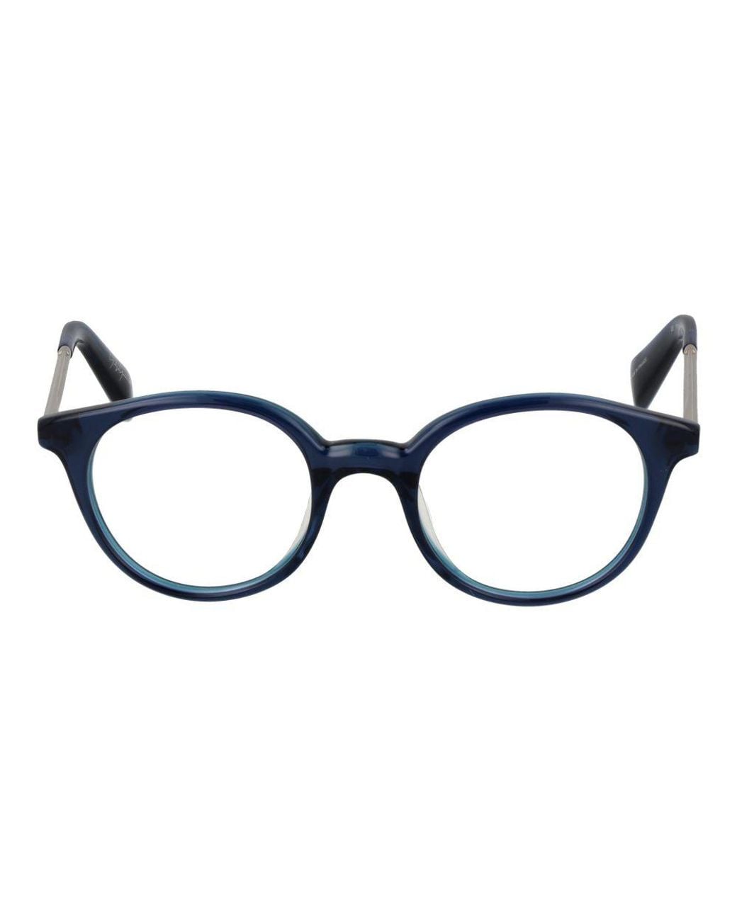 Yohji Yamamoto Blue Acetate Glasses (Frames)