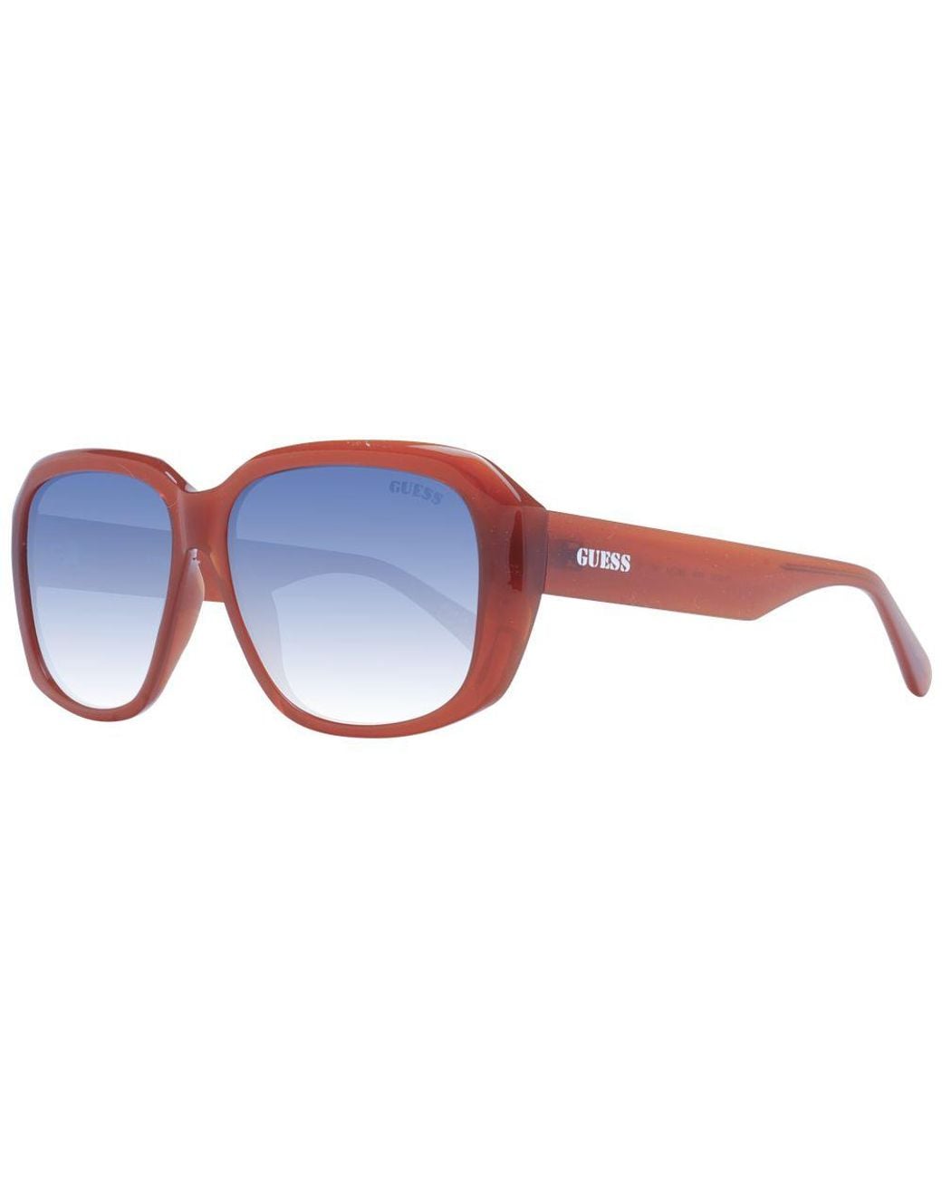 Guess Brown Copper Plastic Sunglasses