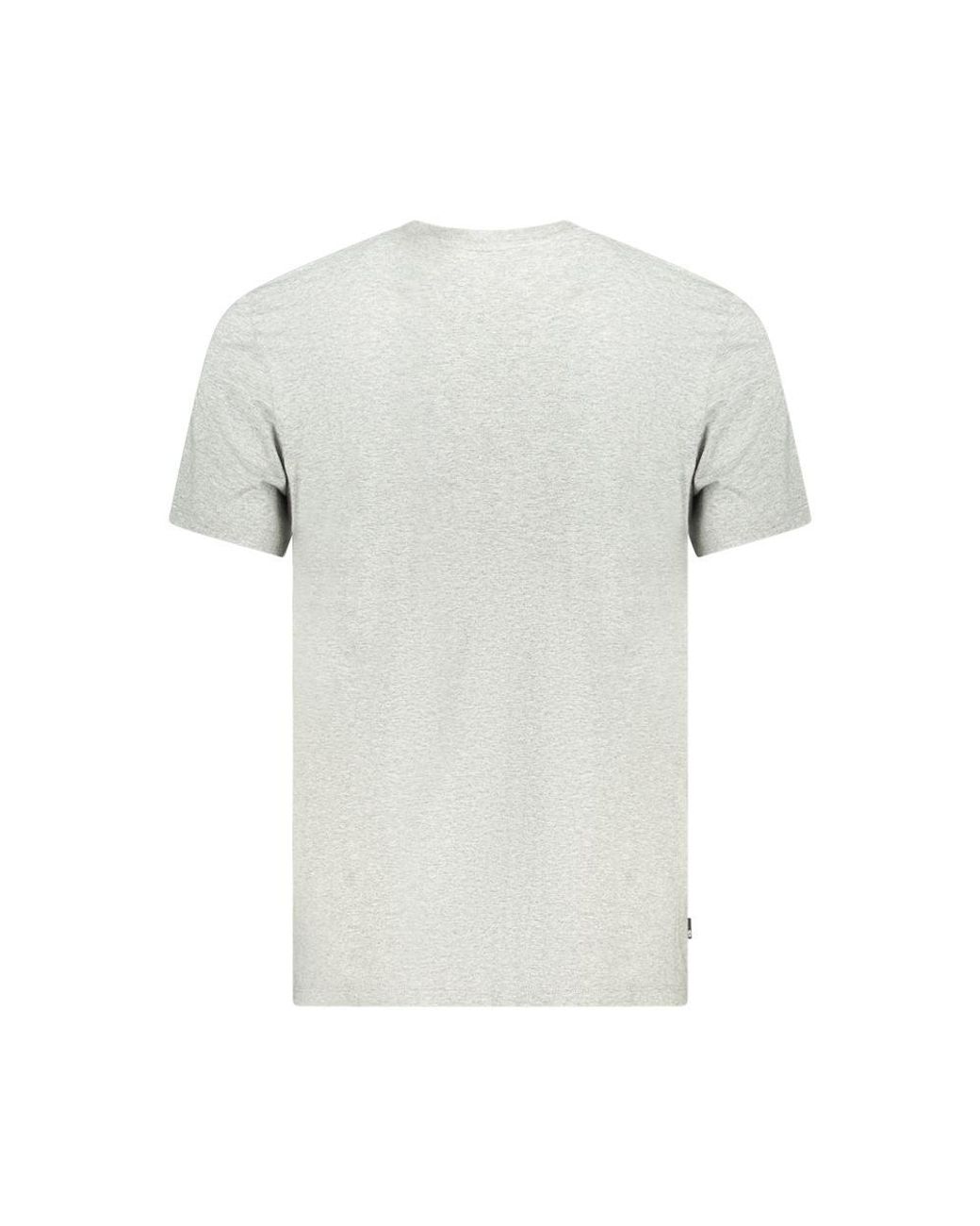 Timberland White Grigio Cotton T-Shirt for men