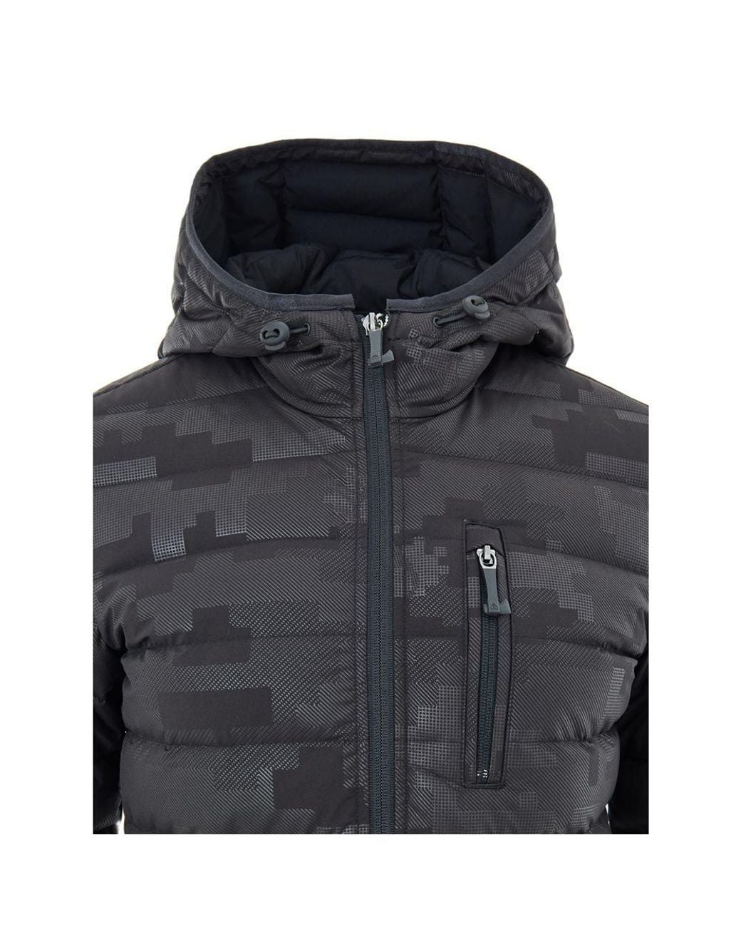 Moose Knuckles Blue Nylon Coat