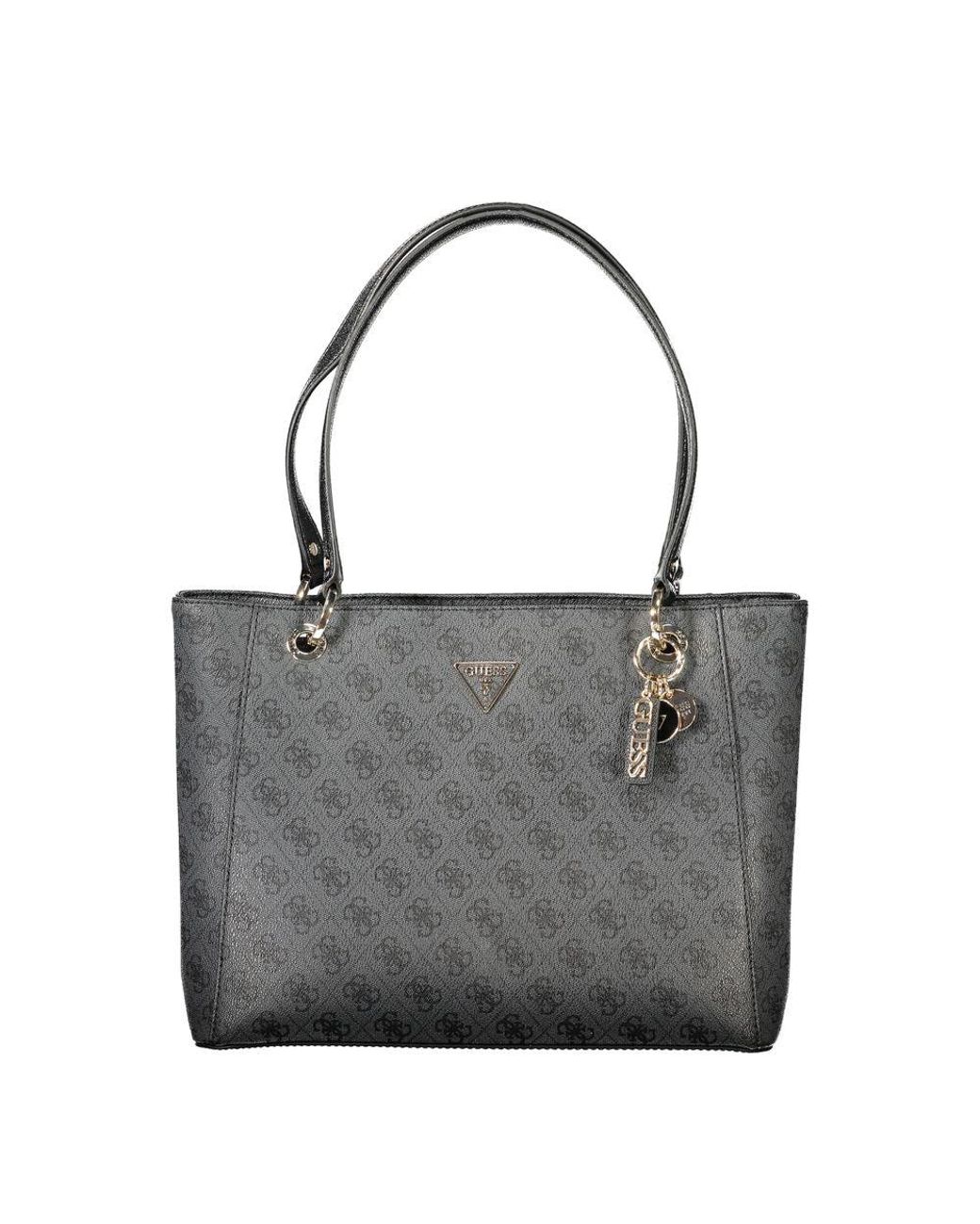 Guess Gray Polyethylene Handbag