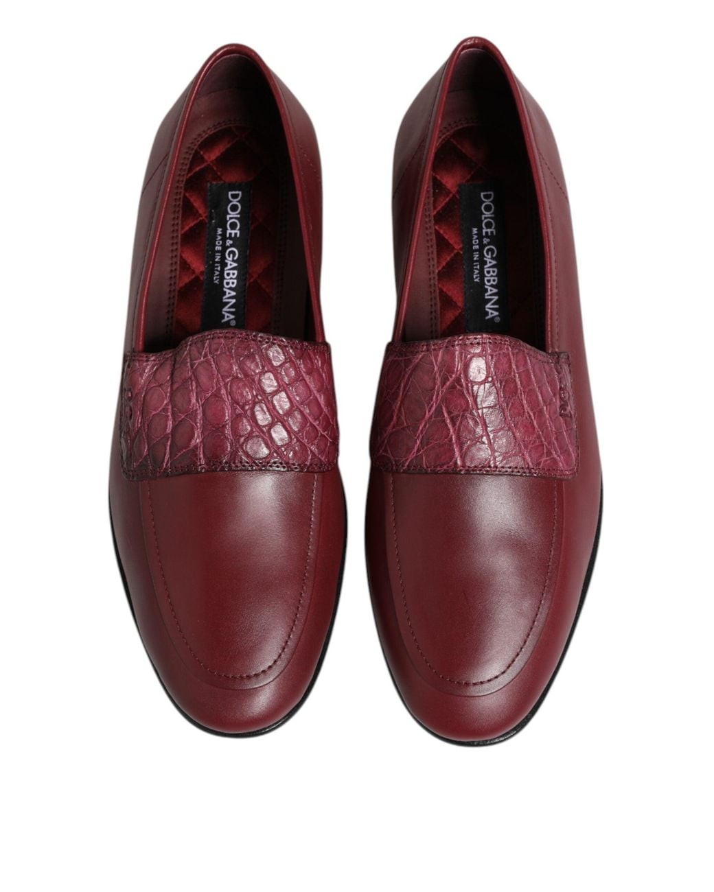 Dolce & Gabbana Red Loafers for men