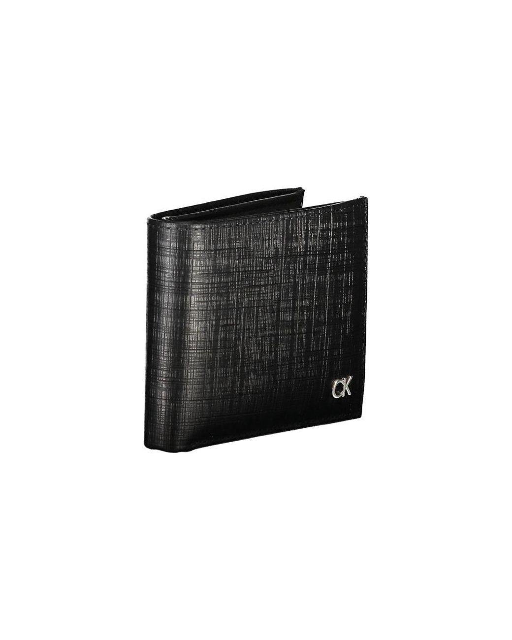 Calvin Klein Black Leather Wallet for men