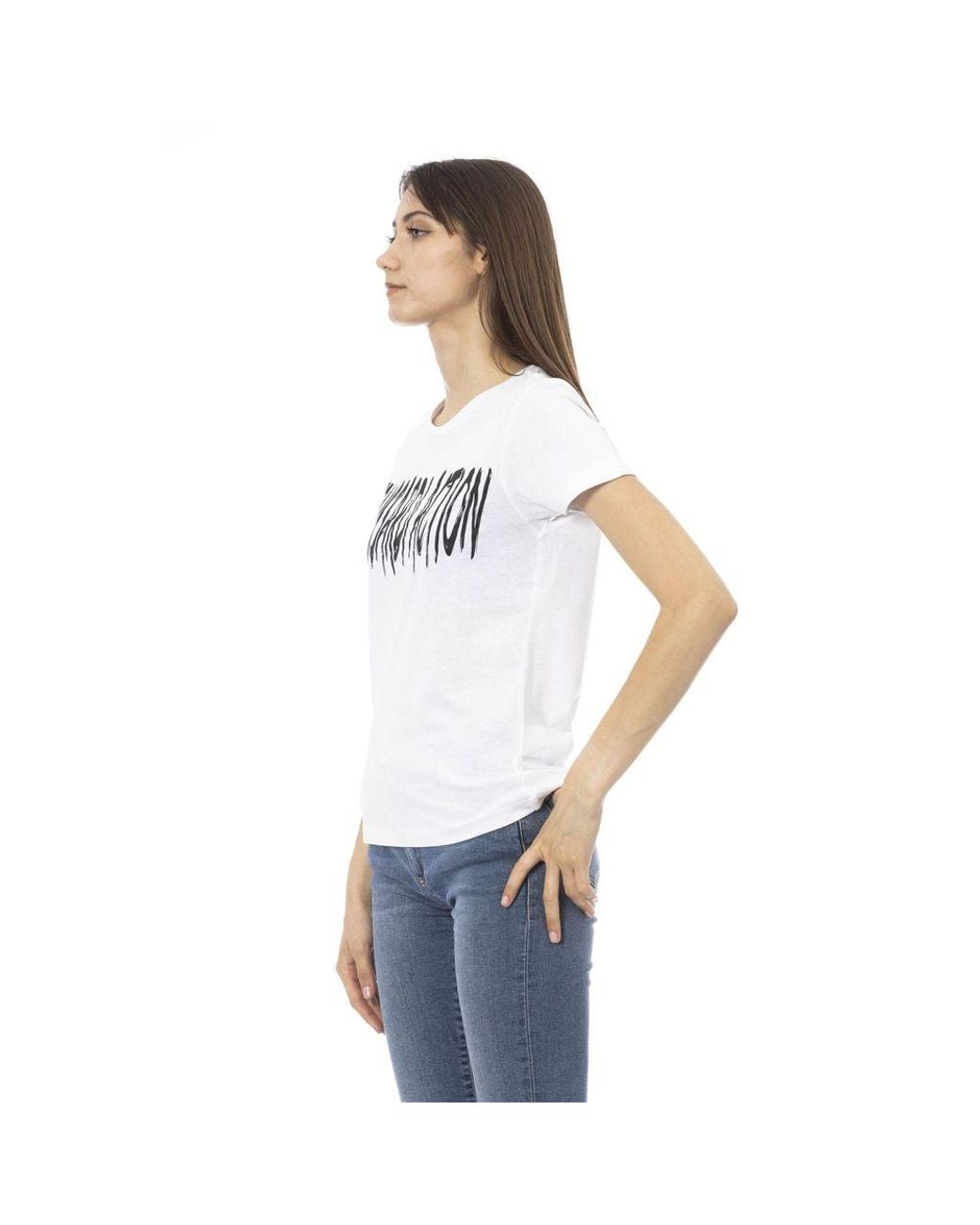 TRUSSARDI ACTION White Cotton T