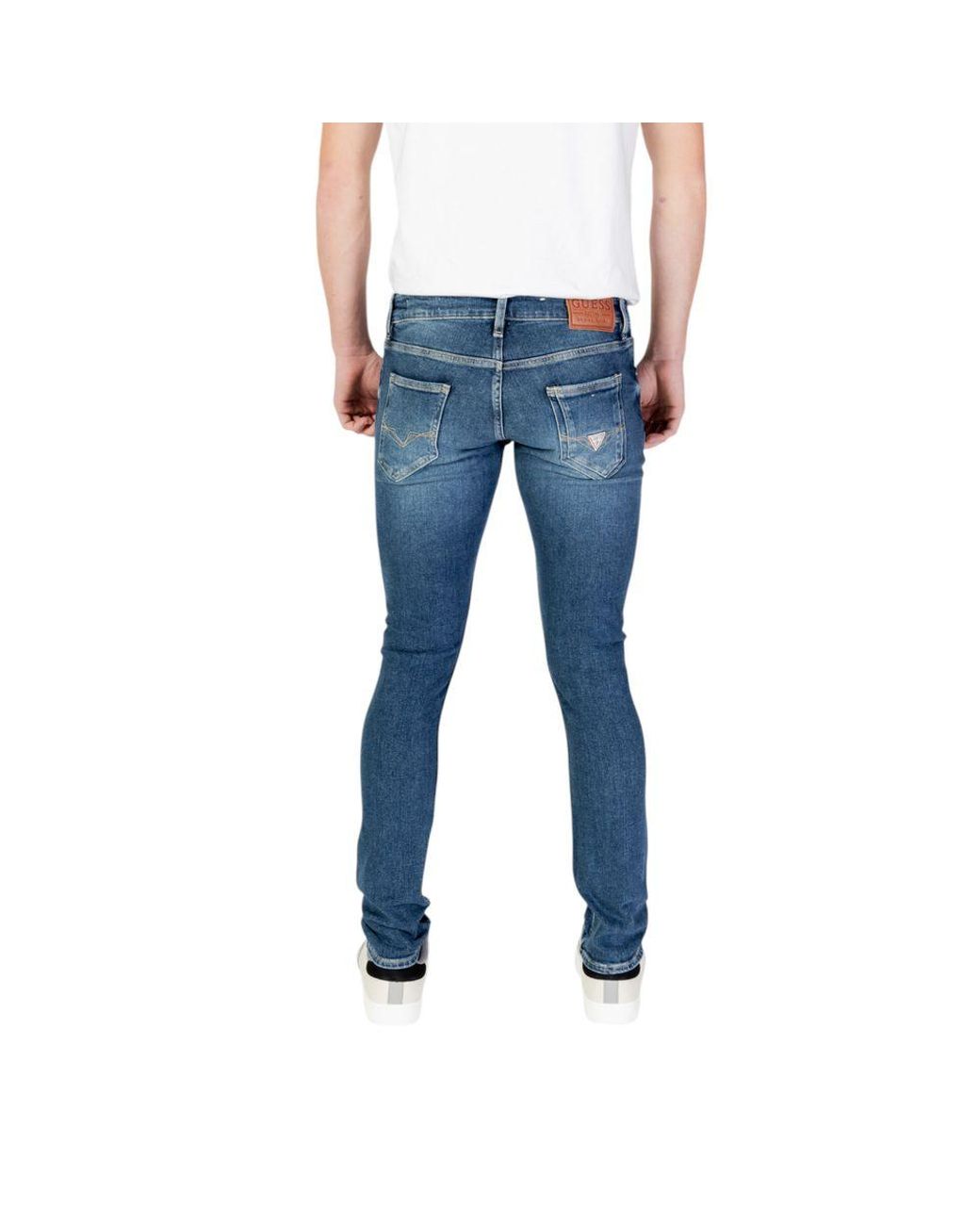 Guess Blue Cotton Jeans & Pant for men