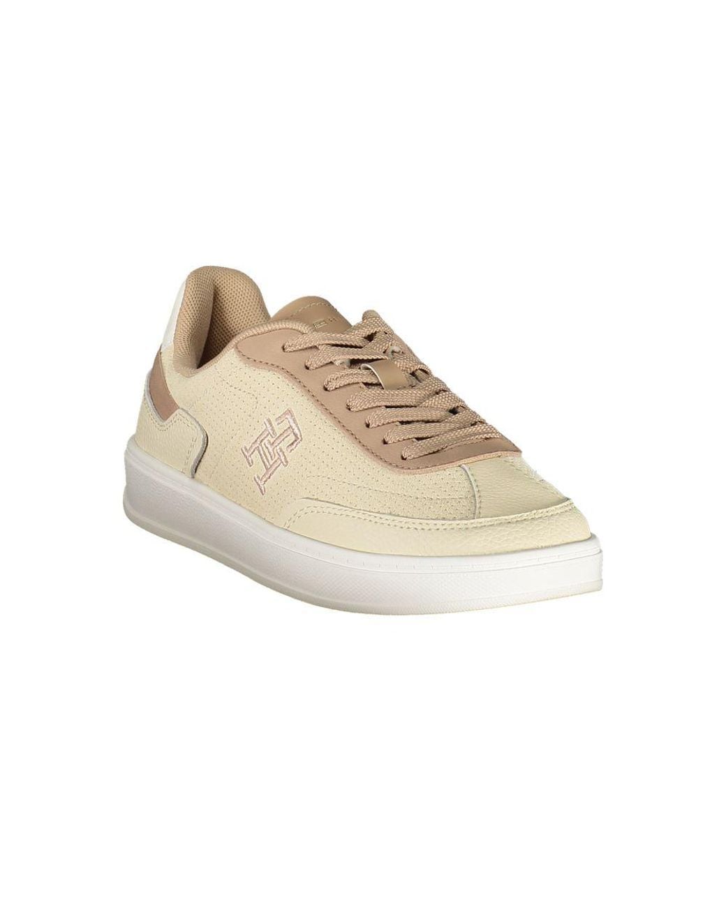 Tommy Hilfiger Natural Leather Sneaker