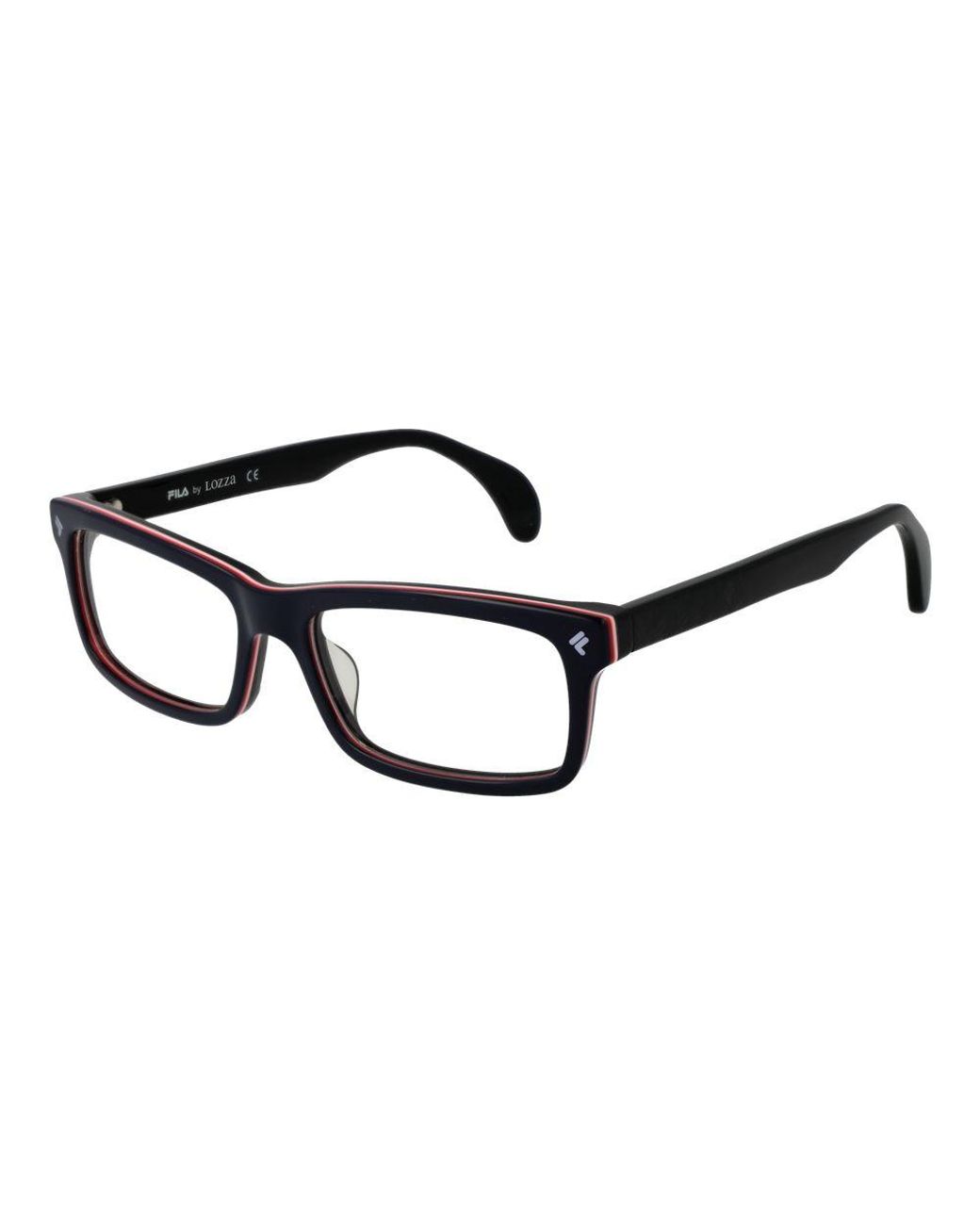 Lozza Black Cellulose Acetate Glasses (Frames) for men