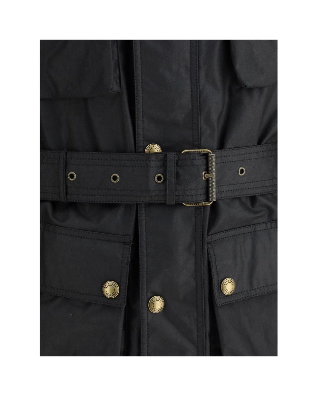 Belstaff Black Cotton Full for men