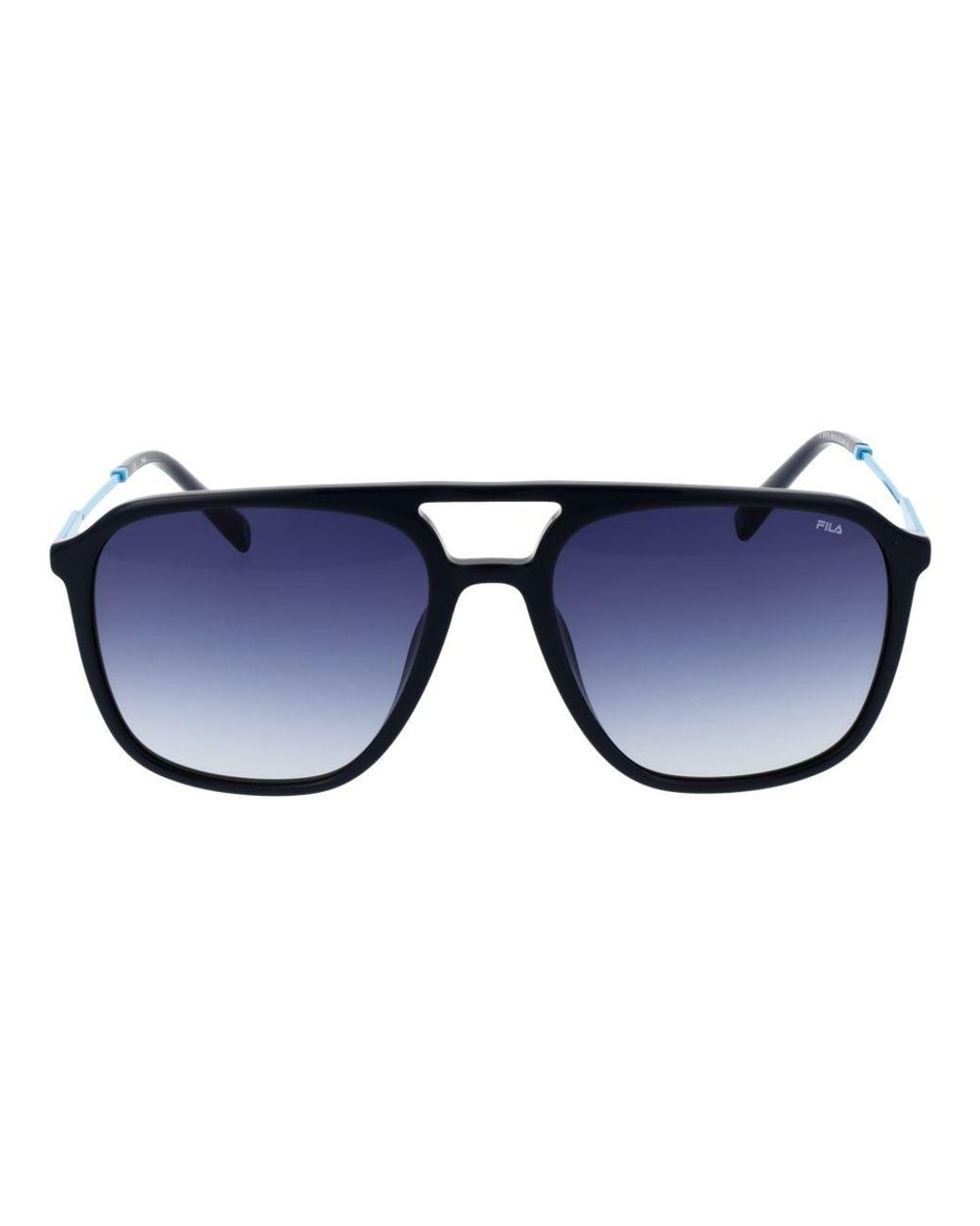 Fila Blue Black Cellulose Acetate Sunglasses for men