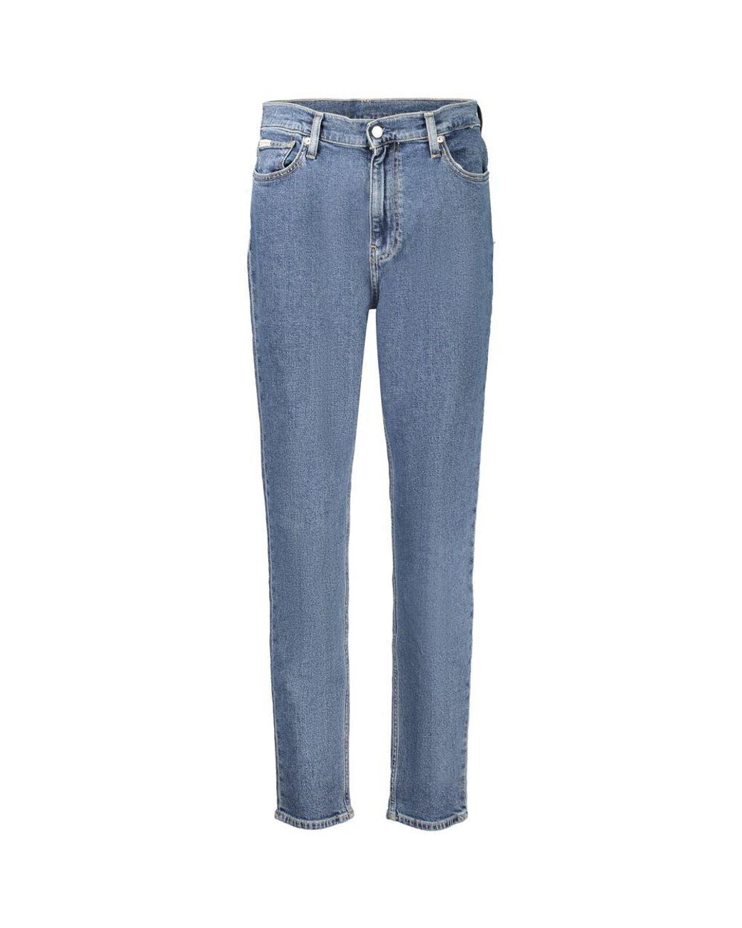 Calvin Klein Blue Cotton Jeans & Pant