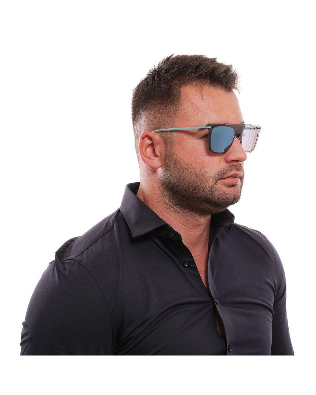 Police Blue Metal & Plastic Sunglasses for men