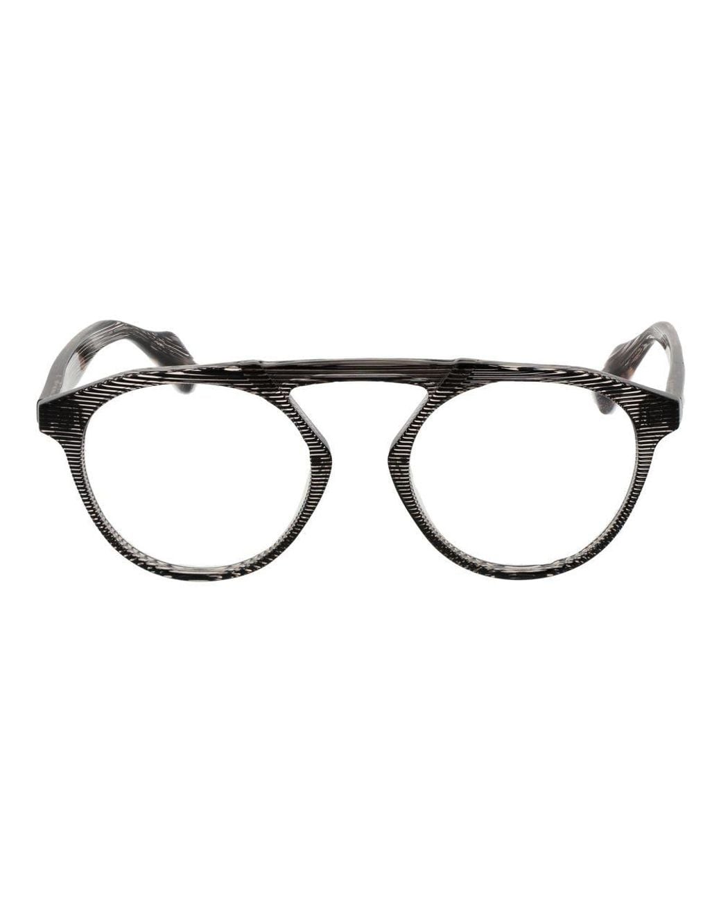 Yohji Yamamoto Black Plastic Glasses (Frames) for men