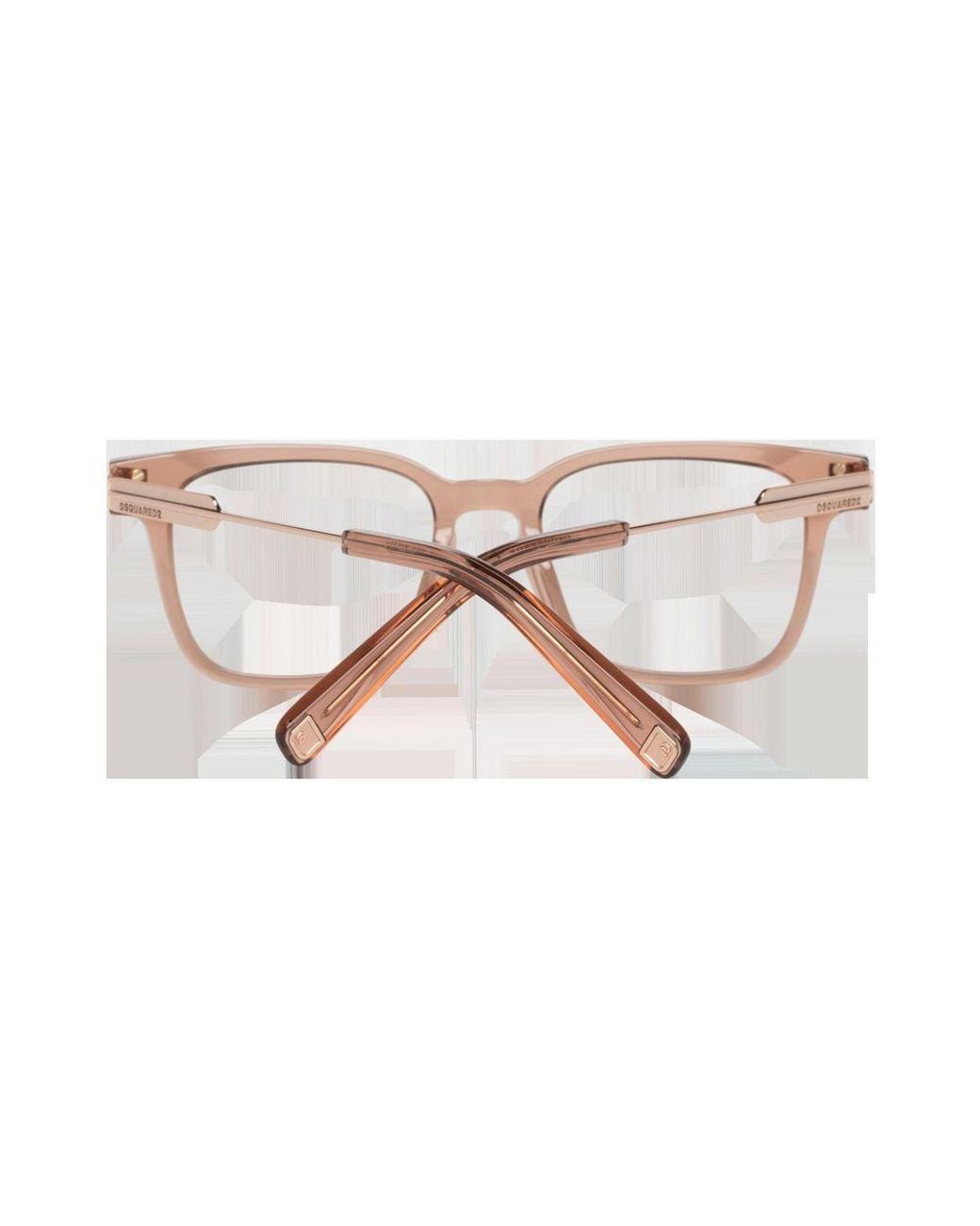 DSquared² White Multicolor Metal Glasses (frames)