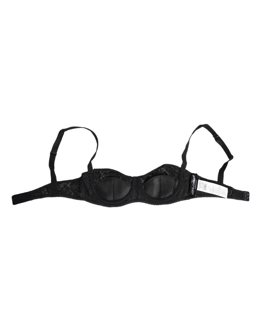 Dolce & Gabbana Black Lace Underwire Bra Lingerie Underwear Polyamide (Nylon) Clothing
