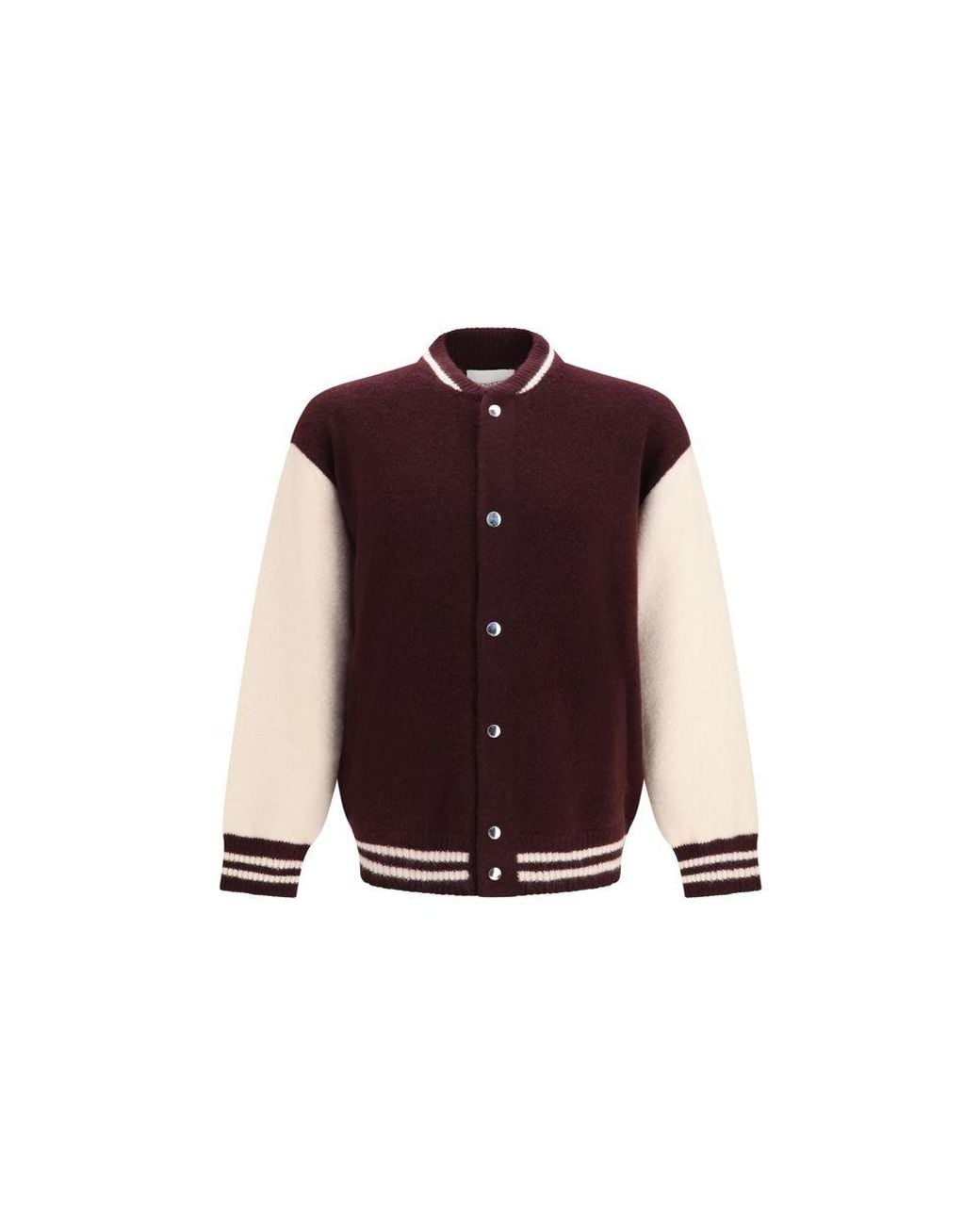 Laneus Purple Cashmere Bomber for men