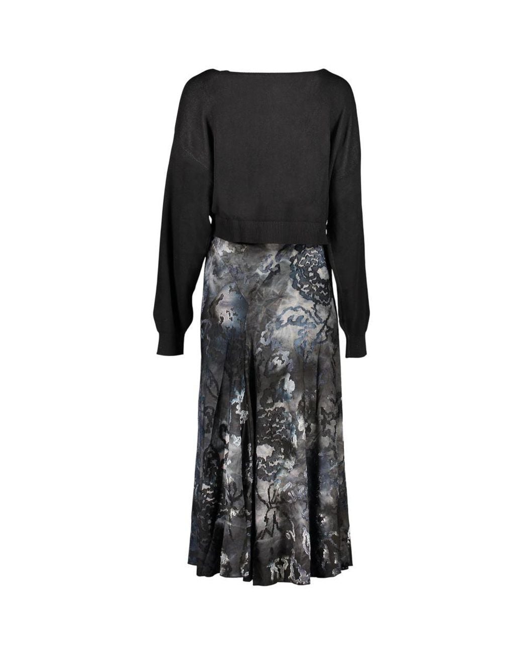 Desigual Black Polyester Dress
