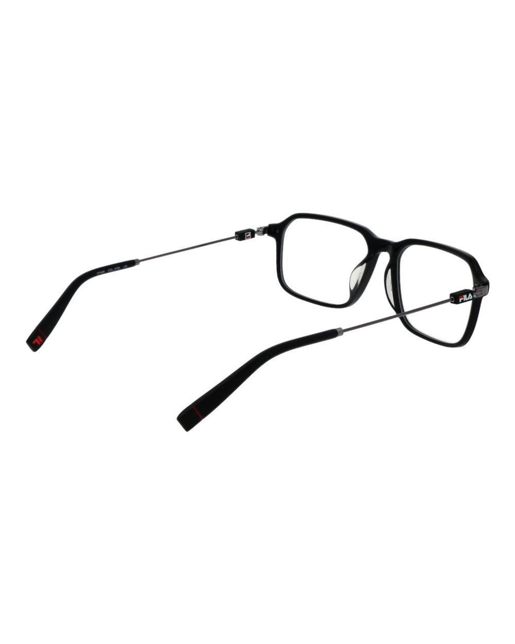 Fila Brown Black Metal Glasses (frames) for men