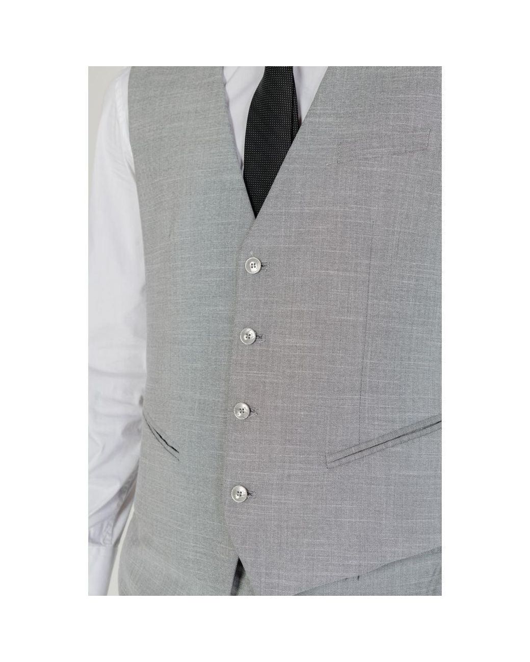 Antony Morato Gray Polyester Waistcoat for men