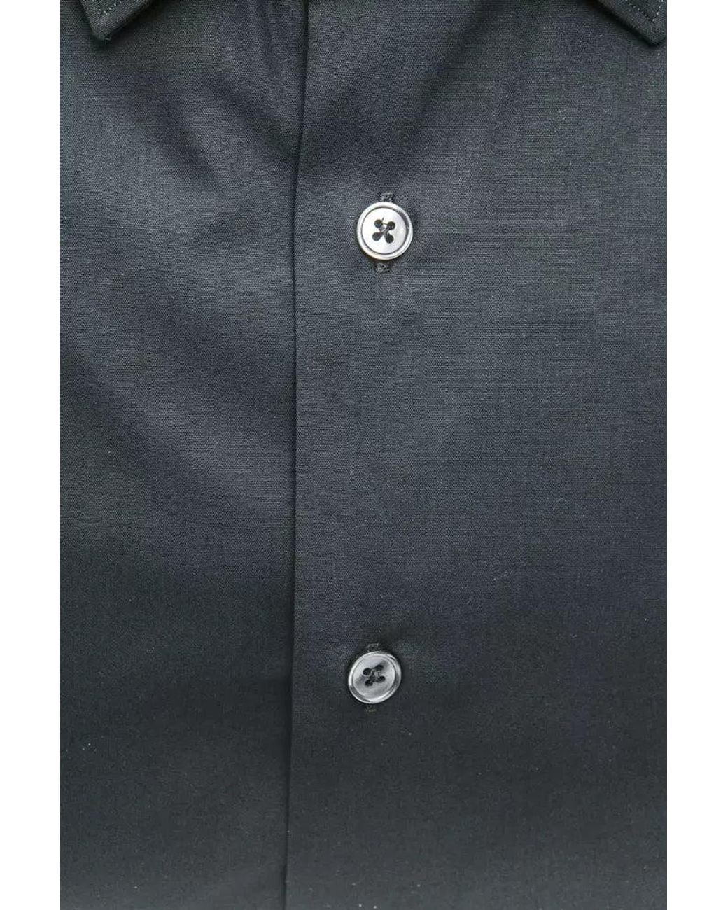 Robert Friedman Gray Cotton Shirt for men