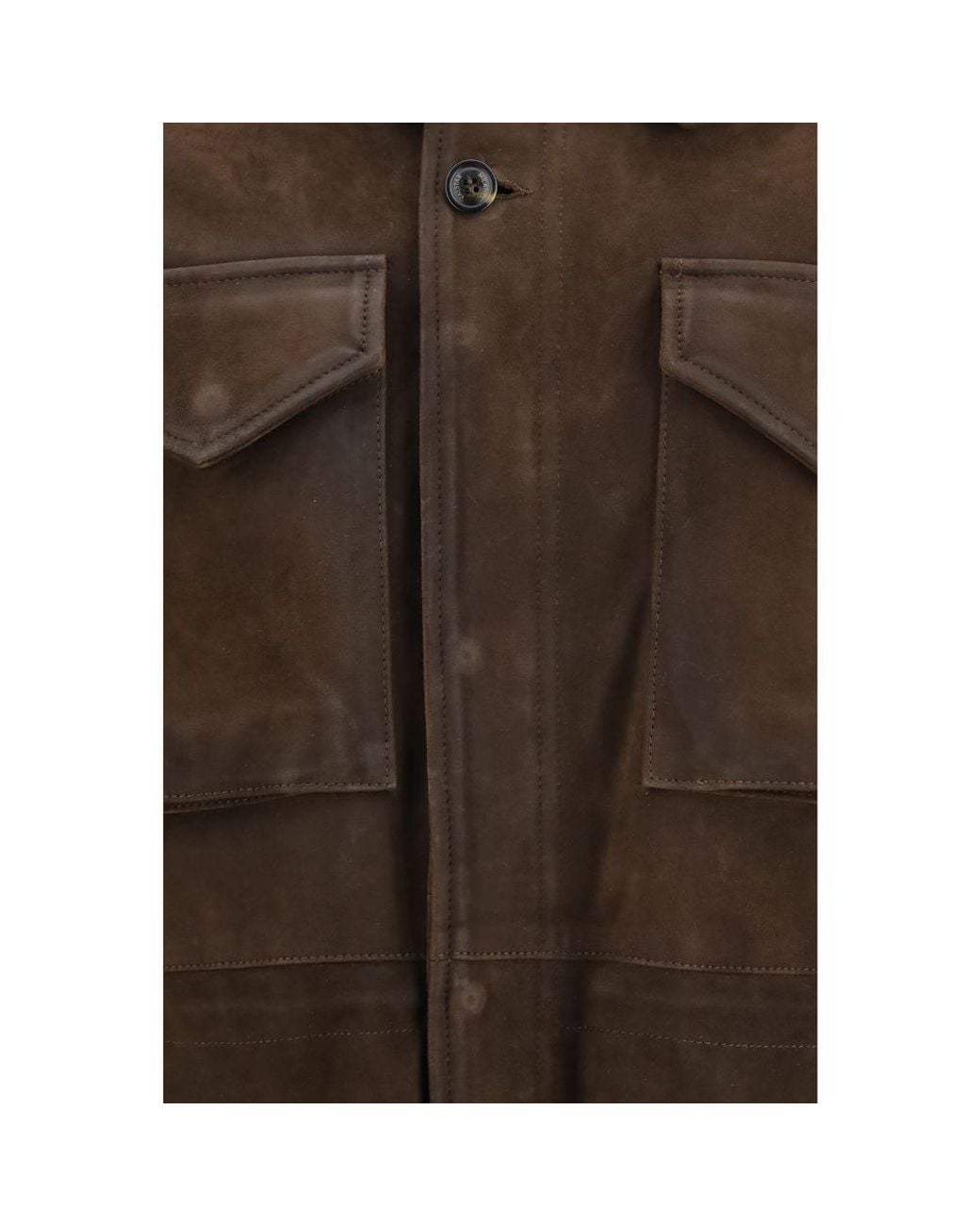 Valstar Brown Polyester Full-Length Jacket for men