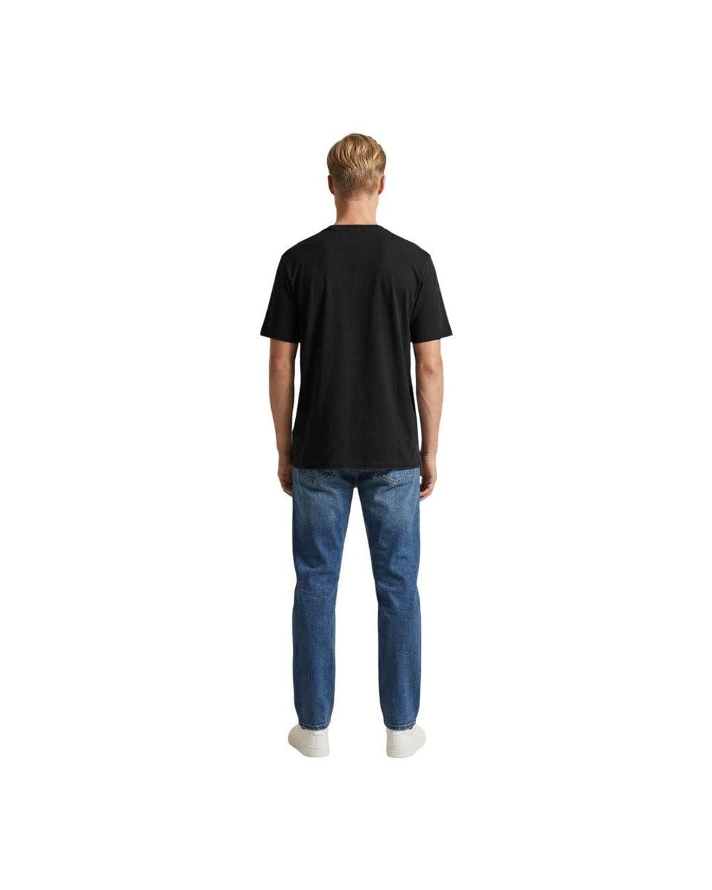 Tommy Hilfiger Black Cotton T for men