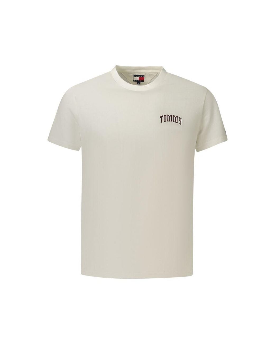 Tommy Hilfiger White Cotton Mens T for men