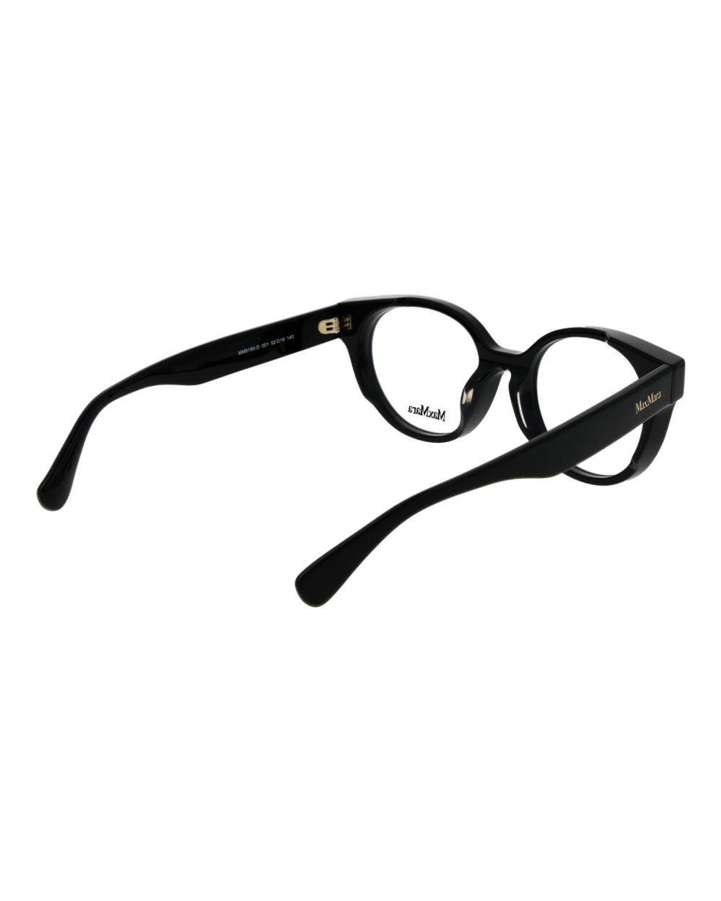 Max Mara Black Acetate Glasses (Frames)