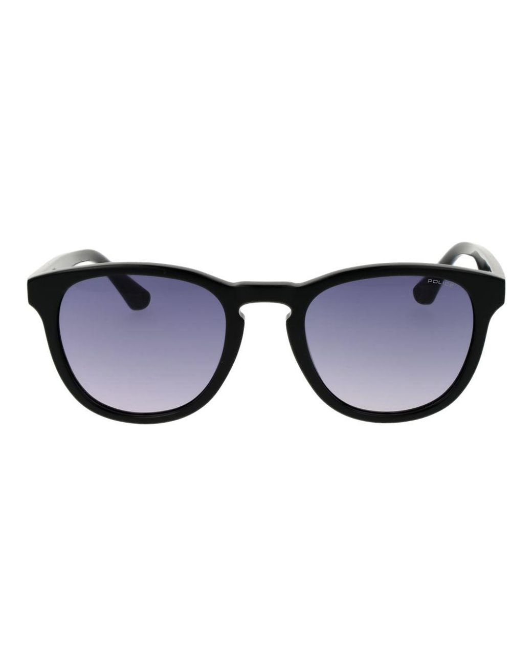 Police Black Cellulose Acetate Sunglasses