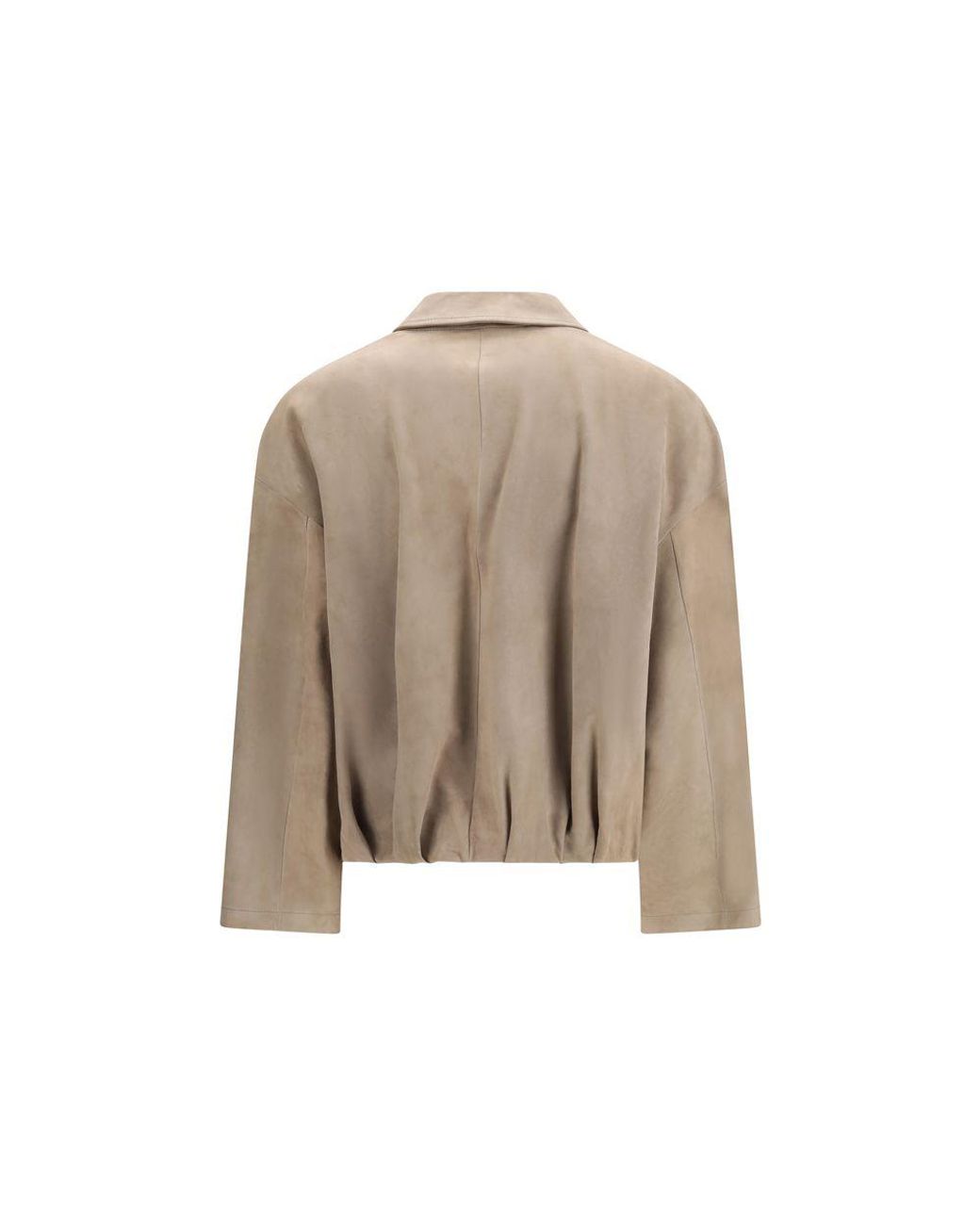 Salvatore Santoro Natural Beige Lamb Ovis Aries Jacket