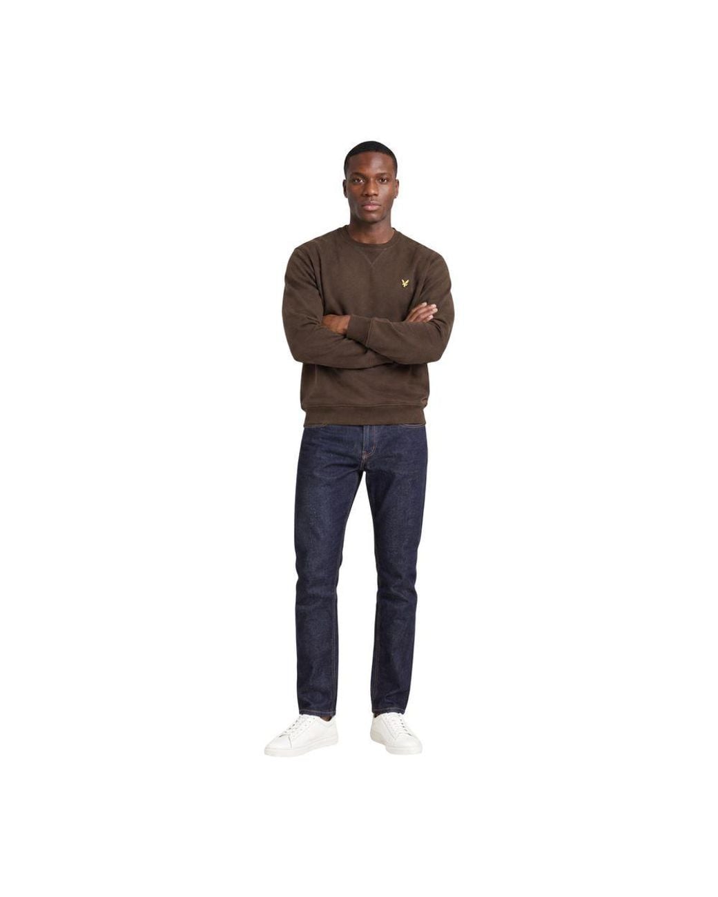 Lyle & Scott Brown Cotton Sweatshirt for men
