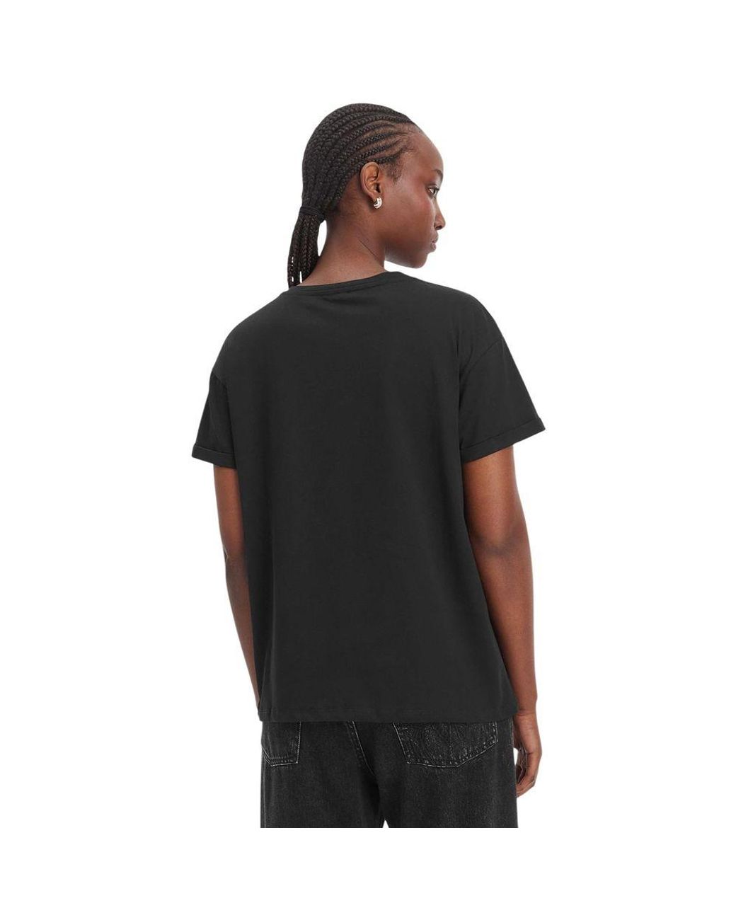 Liu Jo Black Cotton T-Shirt