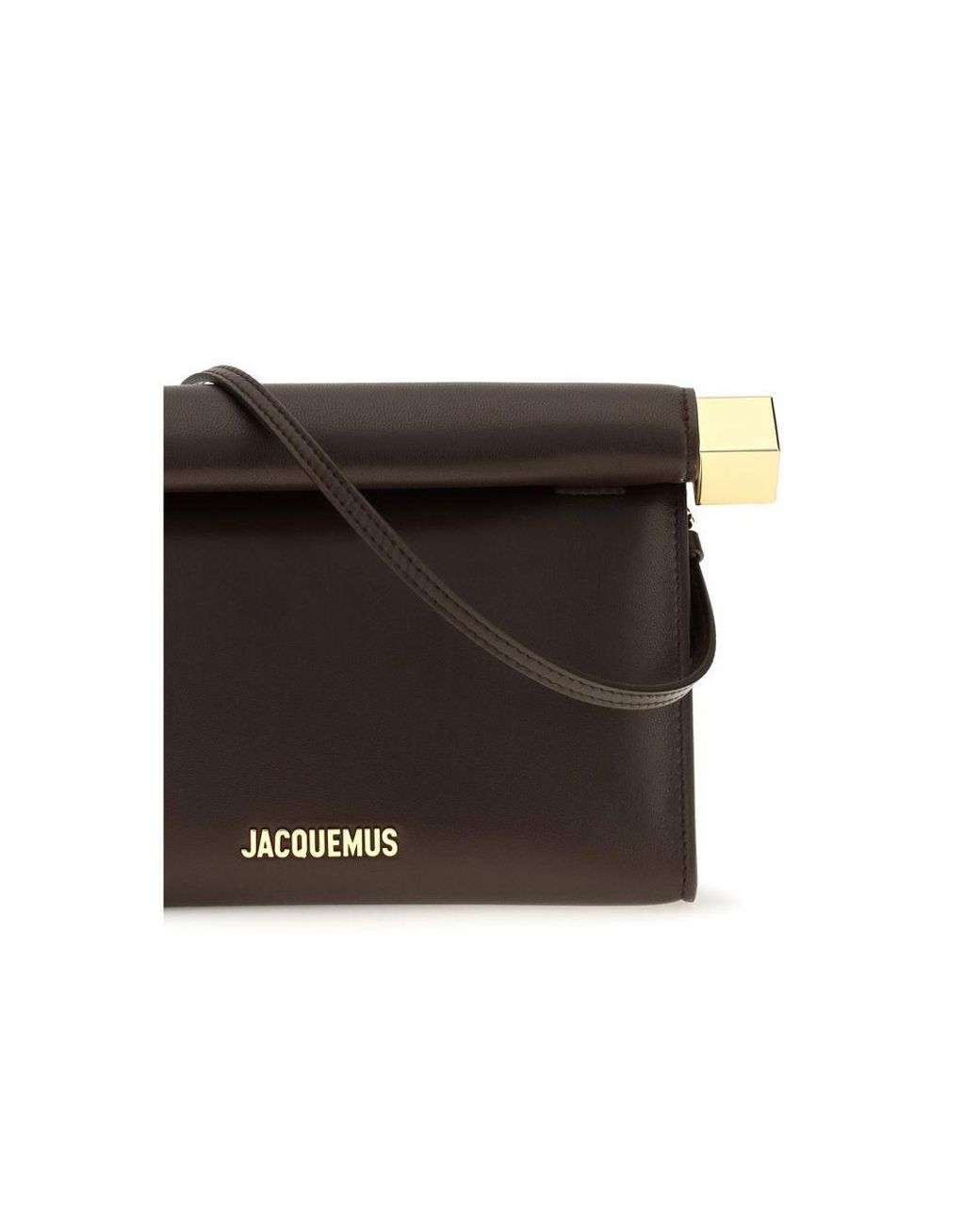 Jacquemus Brown Lamb Ovis Aries Shoulder Bag
