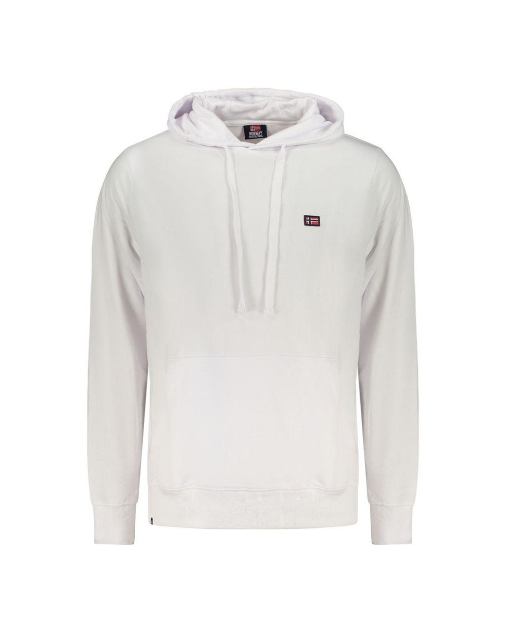 Norway 1963 Gray Bianco Cotton Men Sweatshirt for men