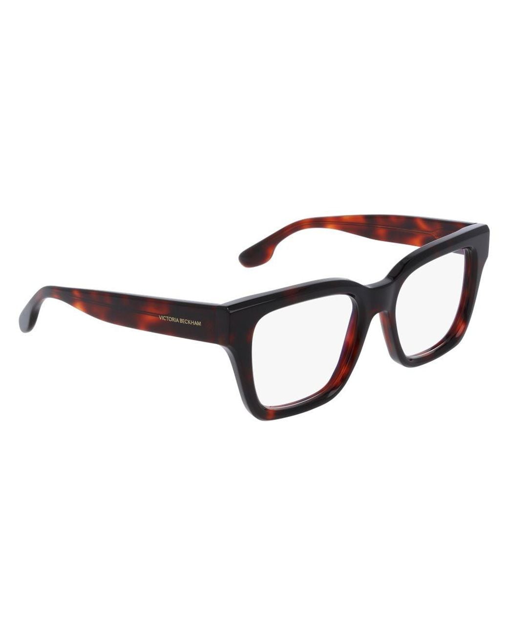 Victoria Beckham Brown Plastic Glasses (frames)