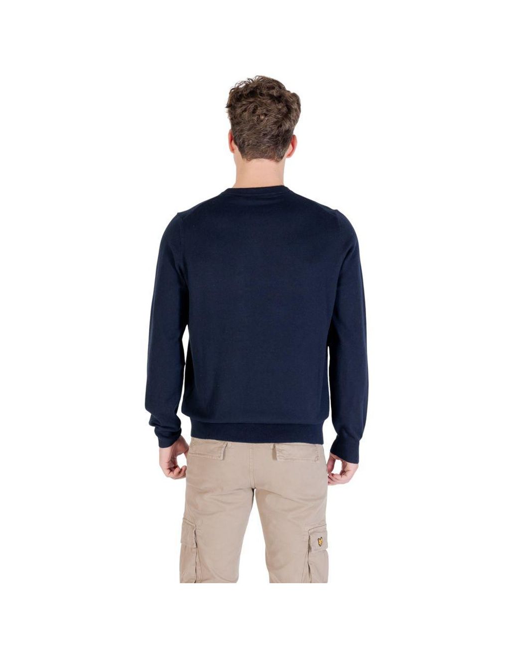 Lyle & Scott Blue Cotton Sweatshirt for men