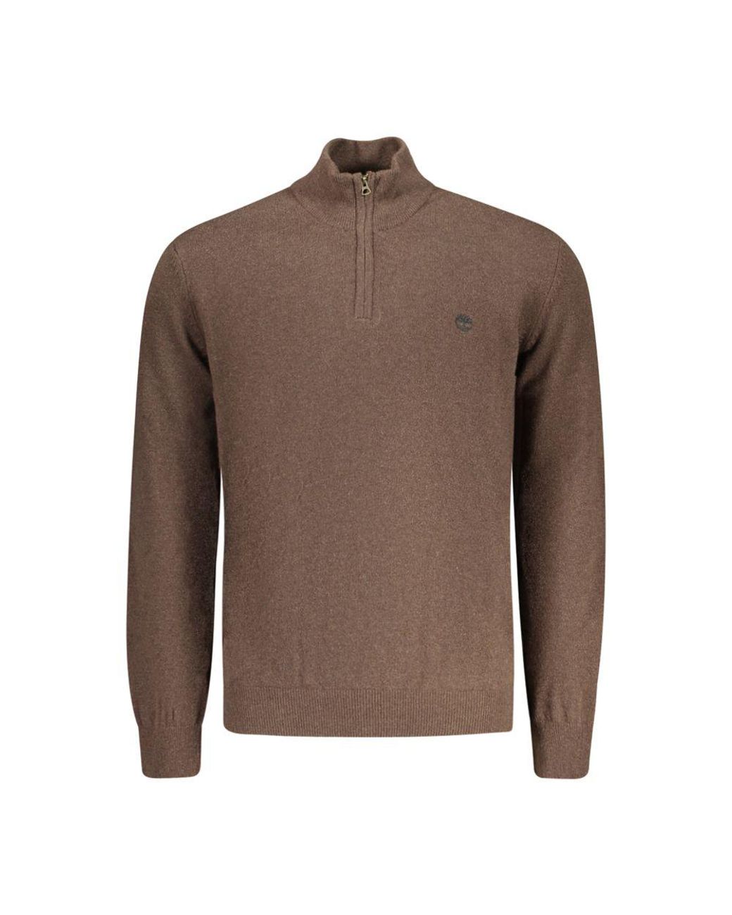 Timberland Brown Wool Sweater for men