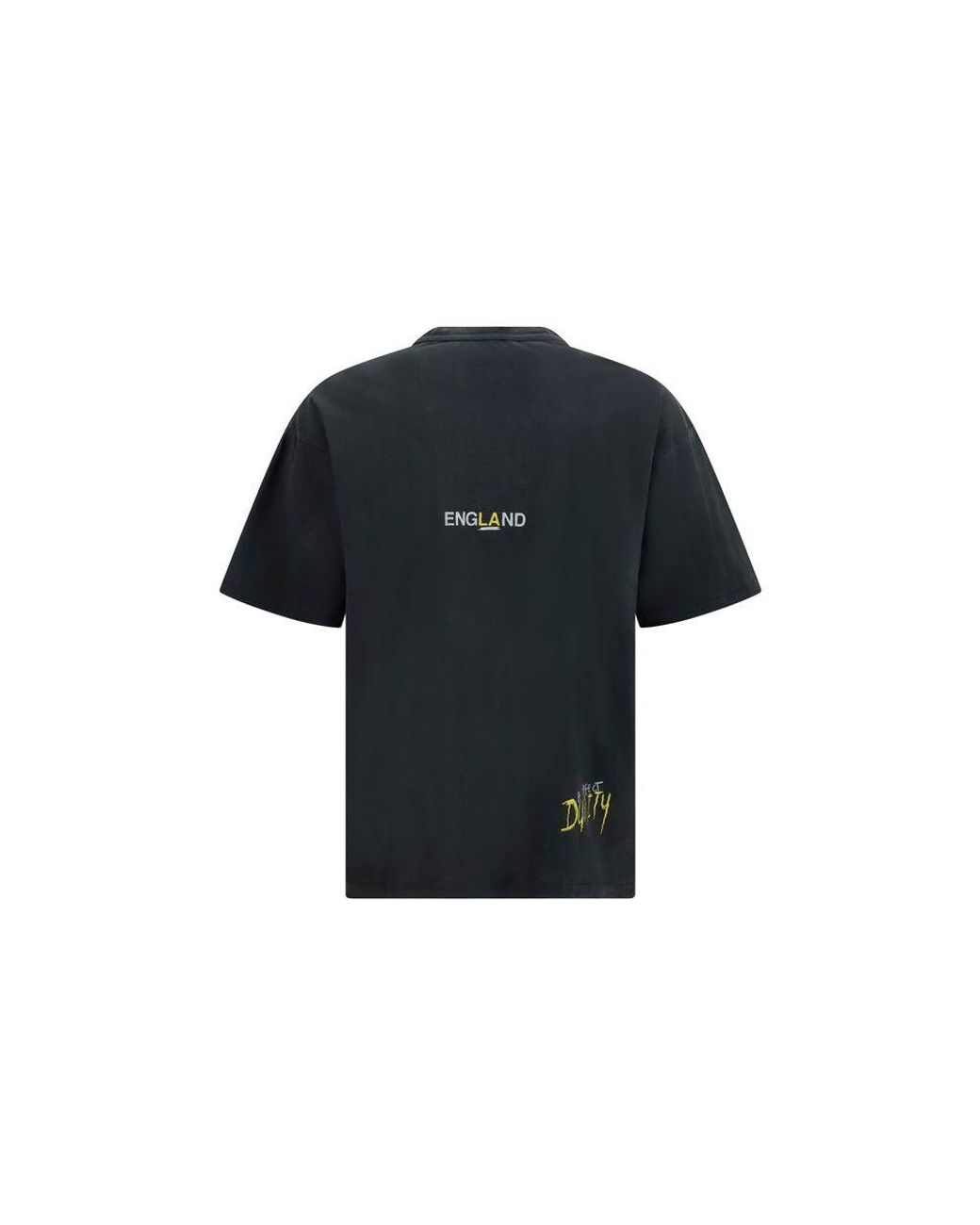 Represent Blue Black Cotton T for men