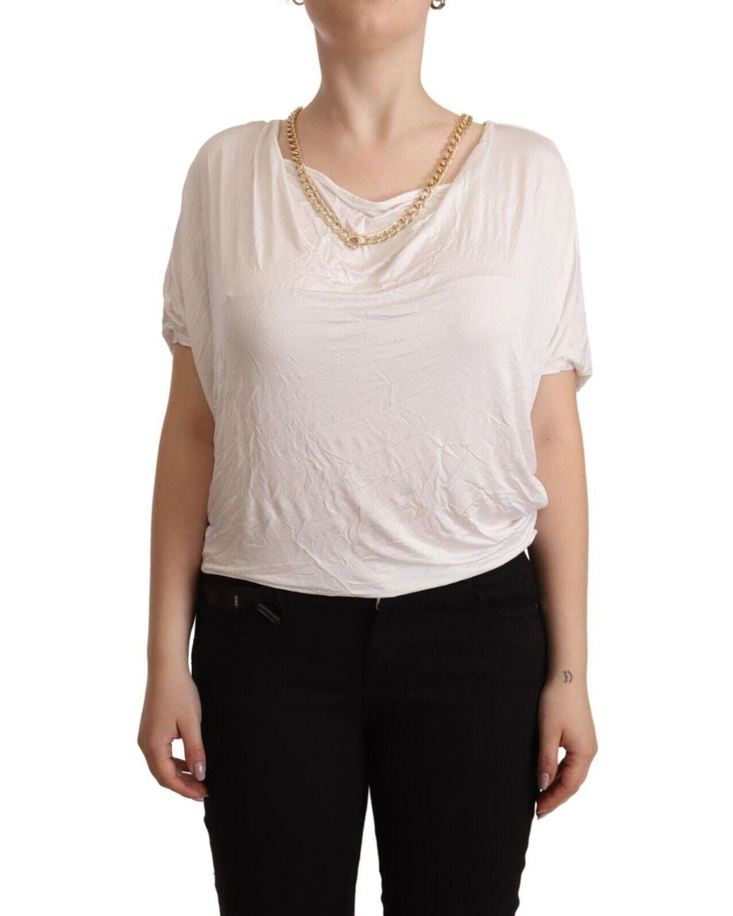 Guess White Blouses