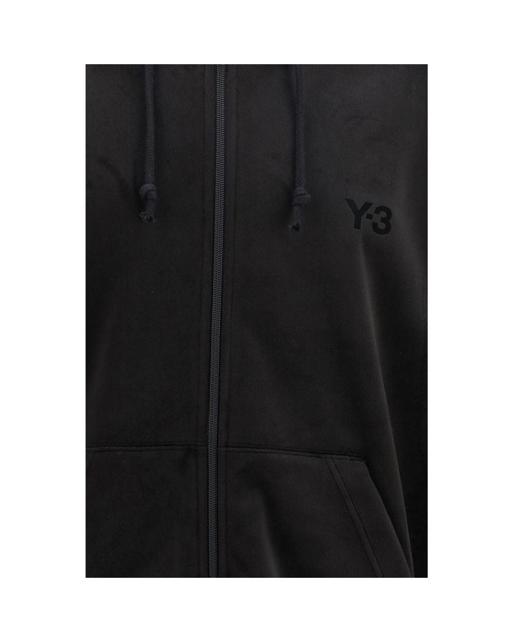 Y-3 Black Polyester Sweatshirt for men