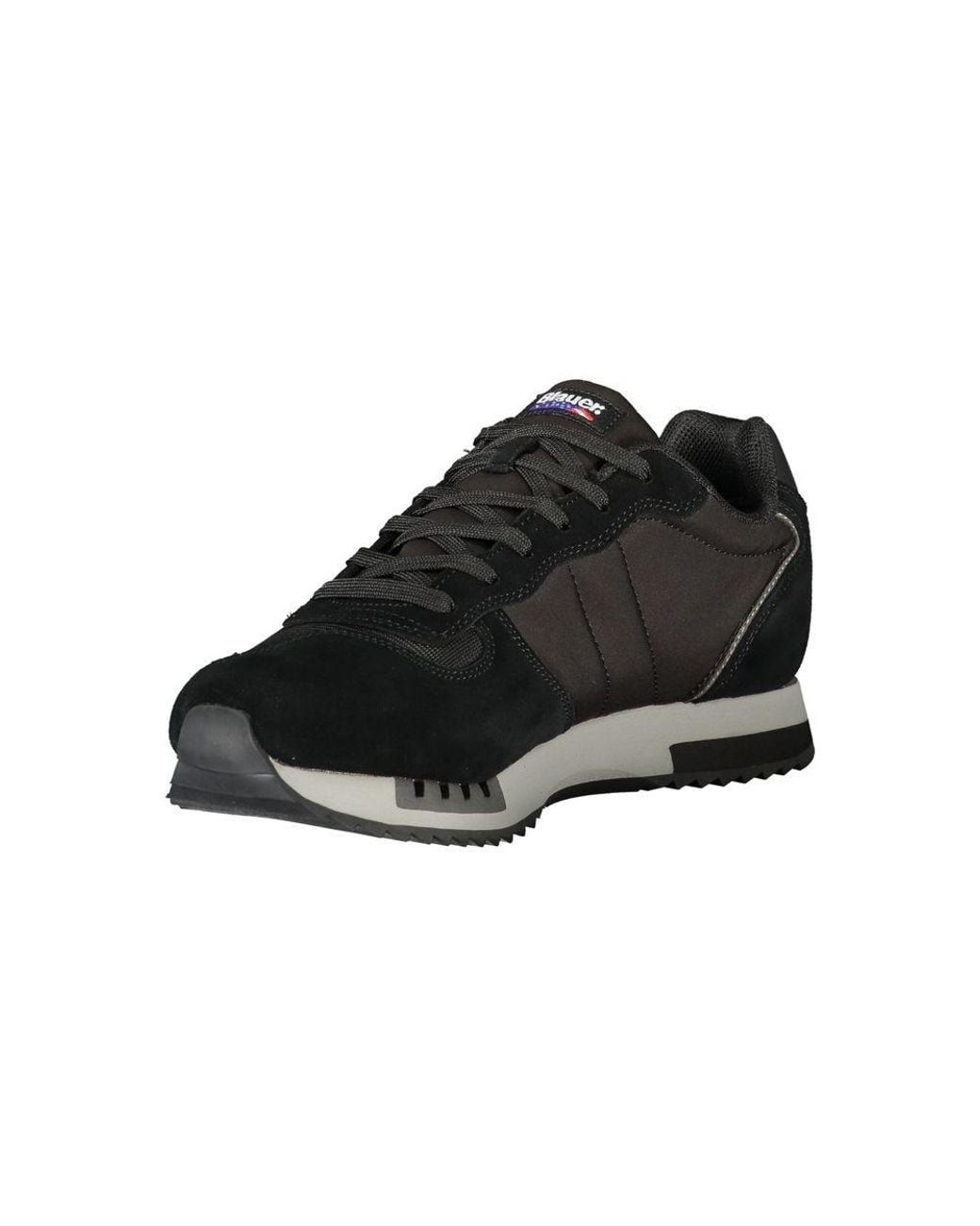 Blauer Black Polyurethane Men Sneaker for men