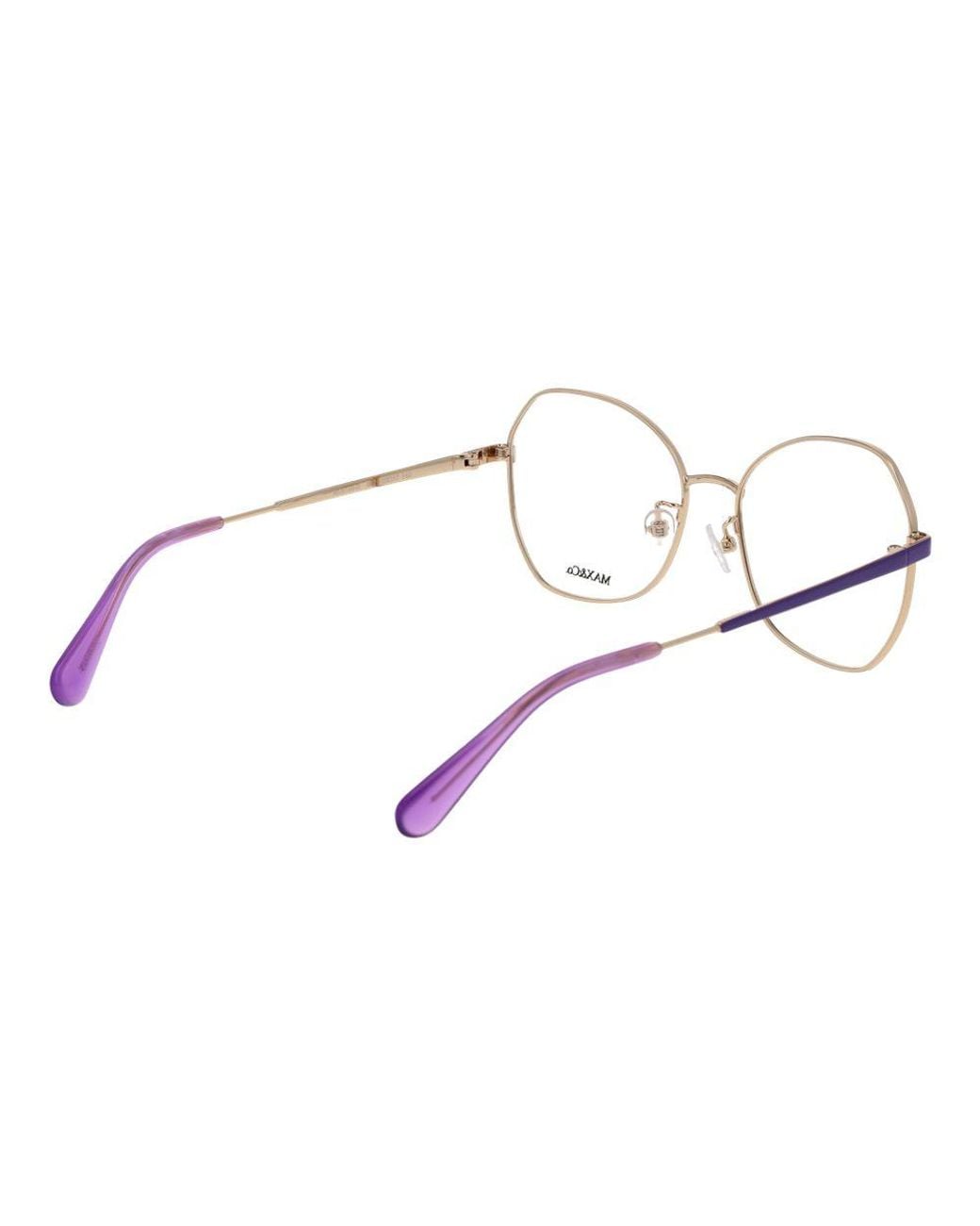 MAX&Co. Metallic Gold Metal Glasses (frames)