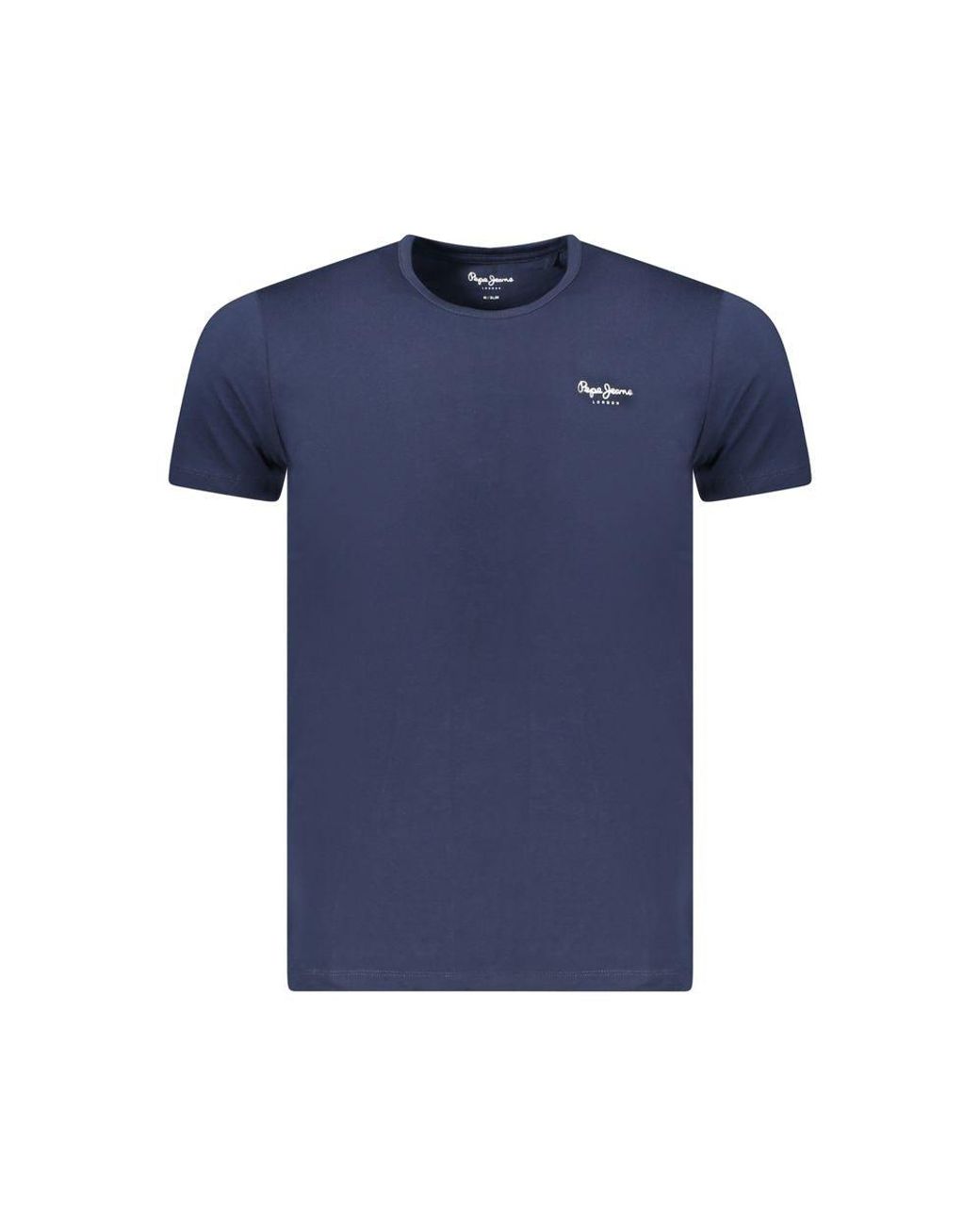 Pepe Jeans Blue Cotton T-Shirt for men