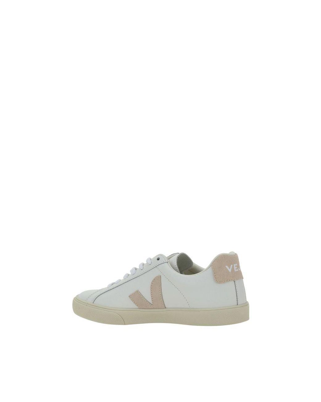 Veja Multicolor White Calf Leather Bos Taurus Low Top Sneakers