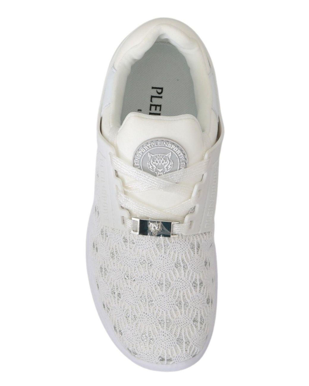 Philipp Plein Black Polyester Casual Sneakers Shoes