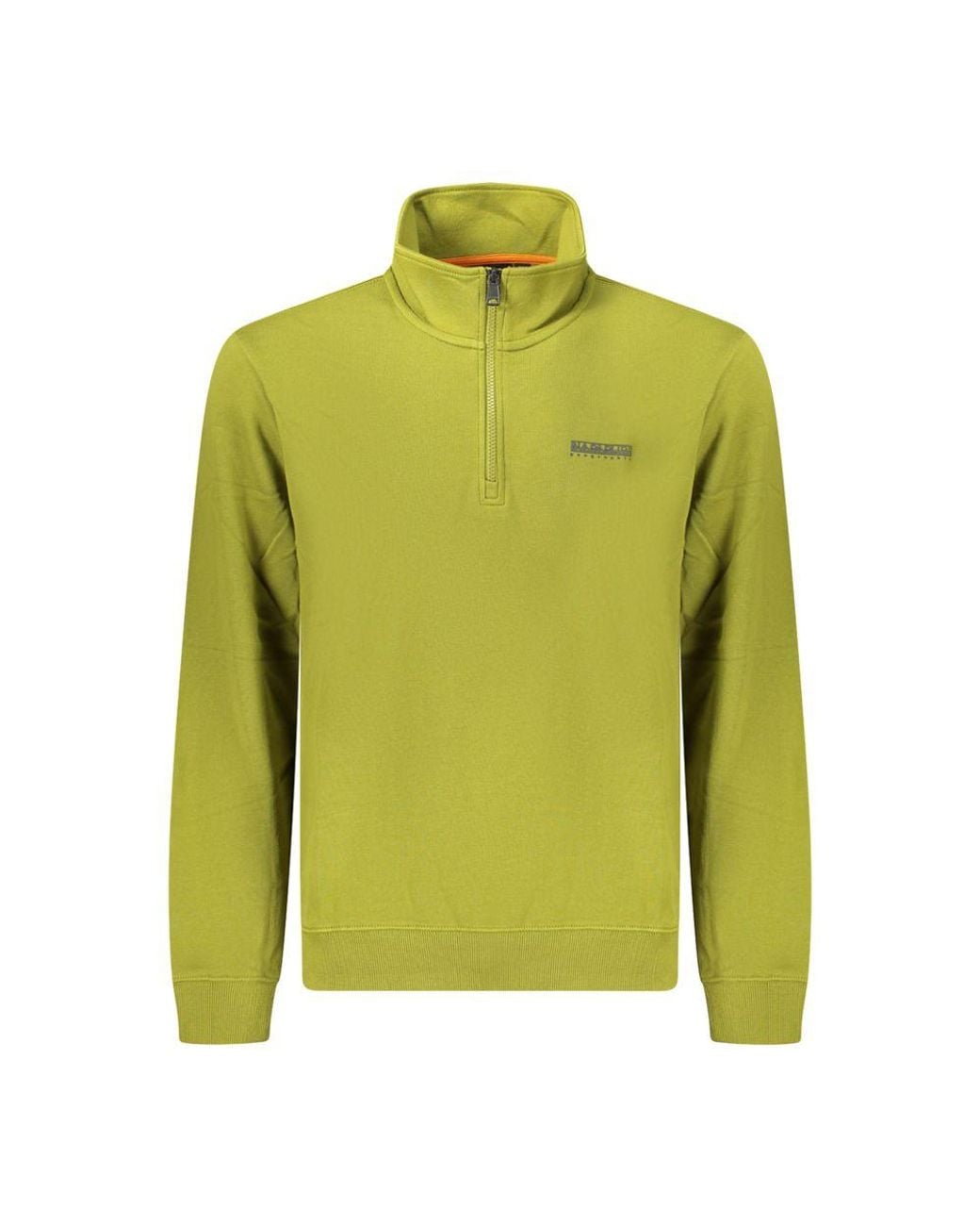 Napapijri Green Cotton Men's Sweatshirt for men