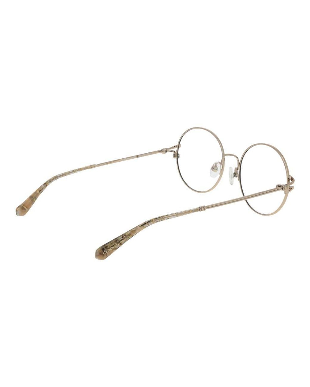 Christian Lacroix Metallic Metal Glasses (Frames)